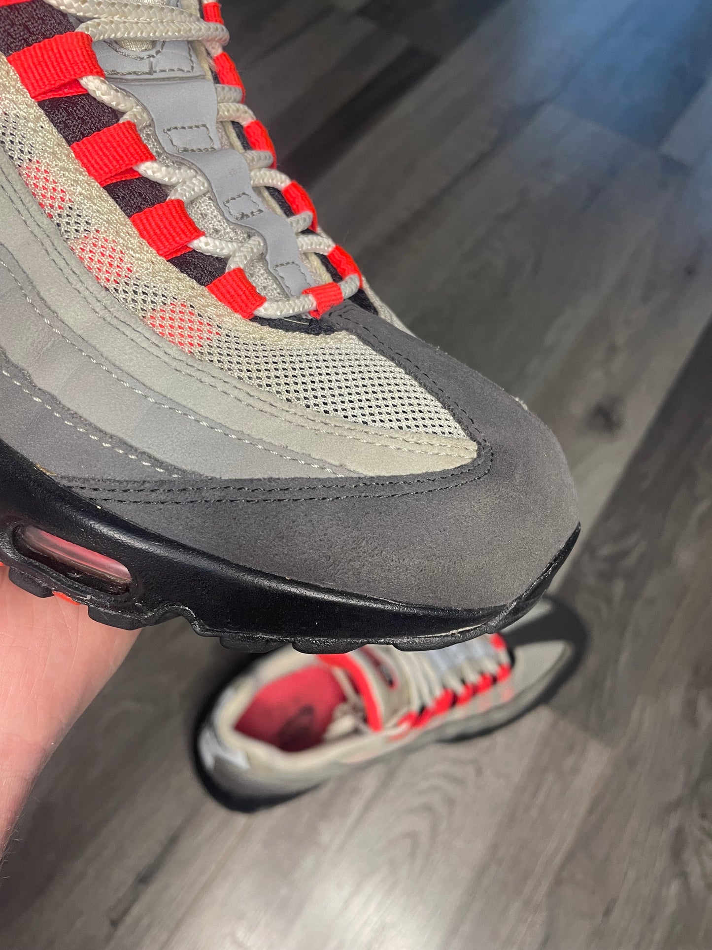 Nike air max 95 solar red Uk 9 used