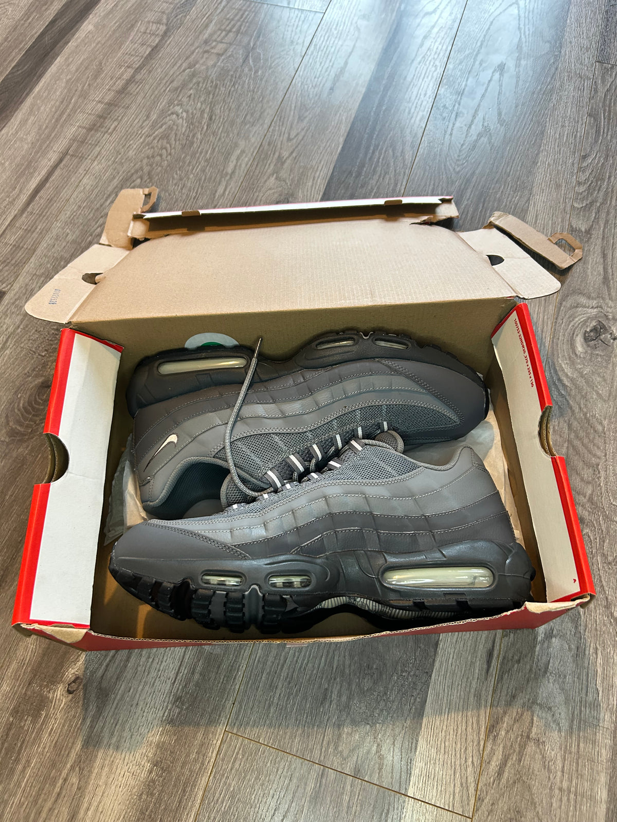 Nike Airmax 95 dark grey anthracite uk 12 used