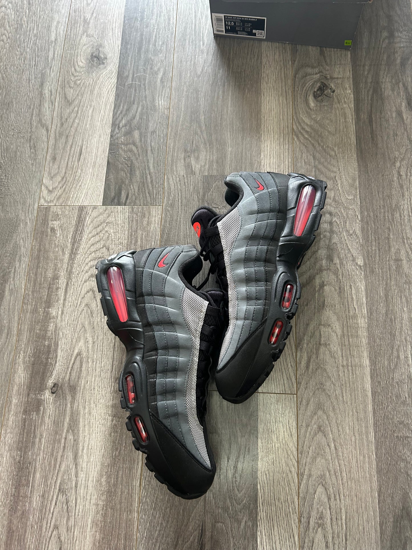 Nike Airmax 95 big bubble Dracula uk 10 used