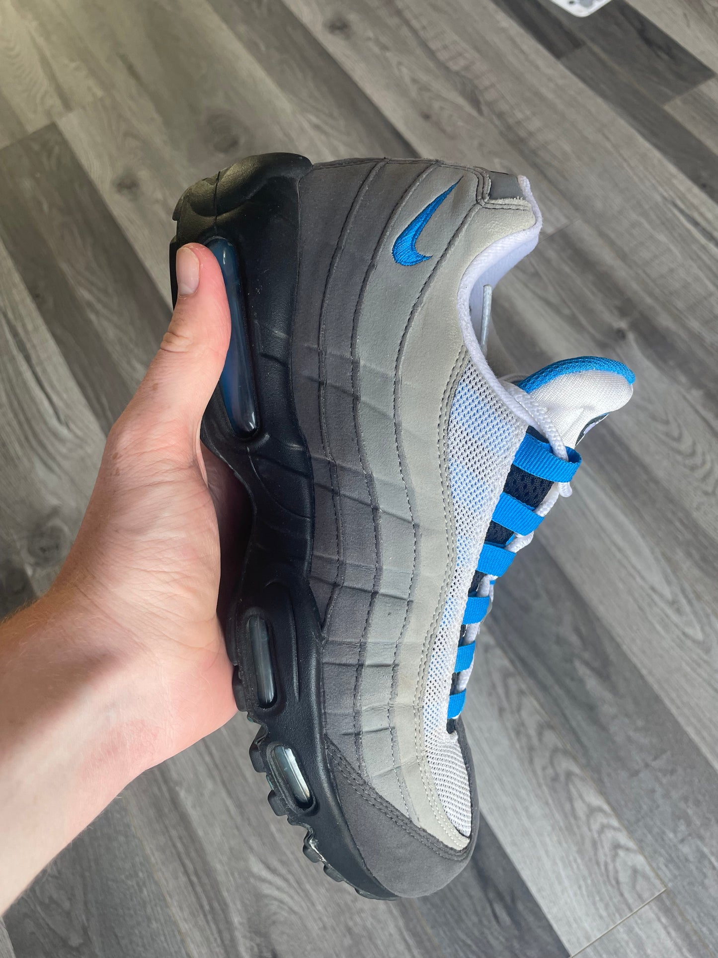 Nike air max 95 crystal blue Uk 9 (used)