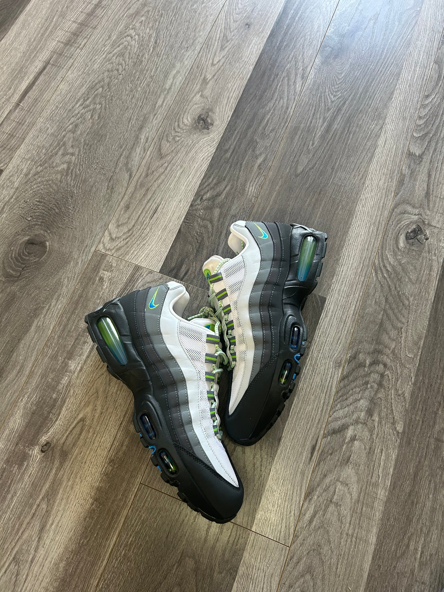 Nike Airmax 95 Green Apple big bubble 2026 uk 9 used