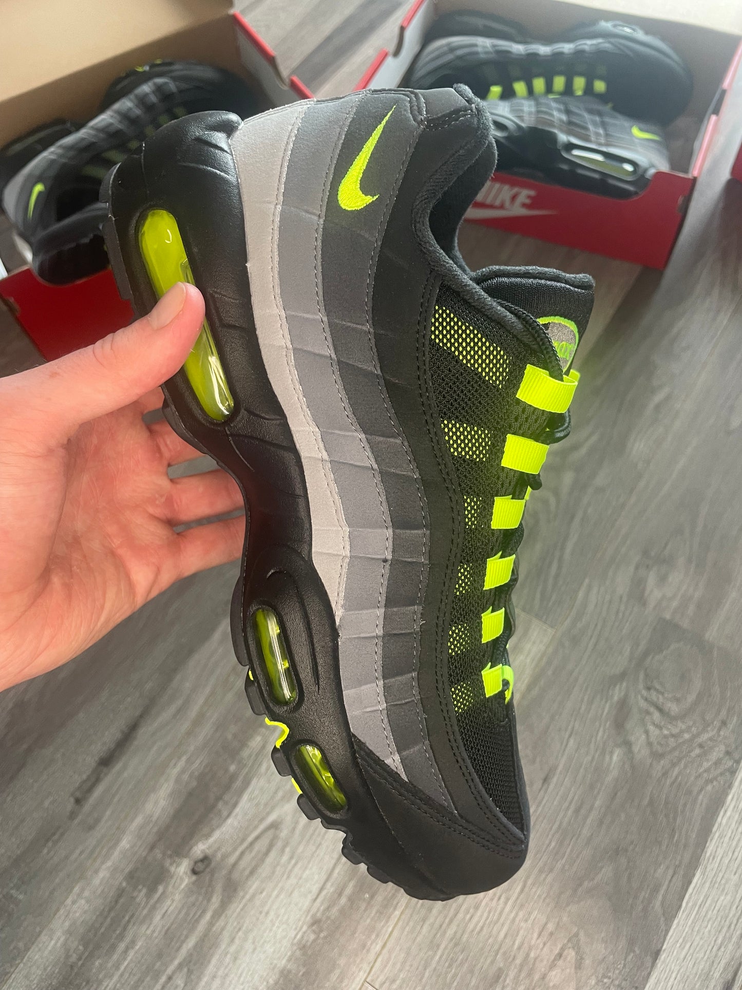 Nike air max 95 reverse neon brand new