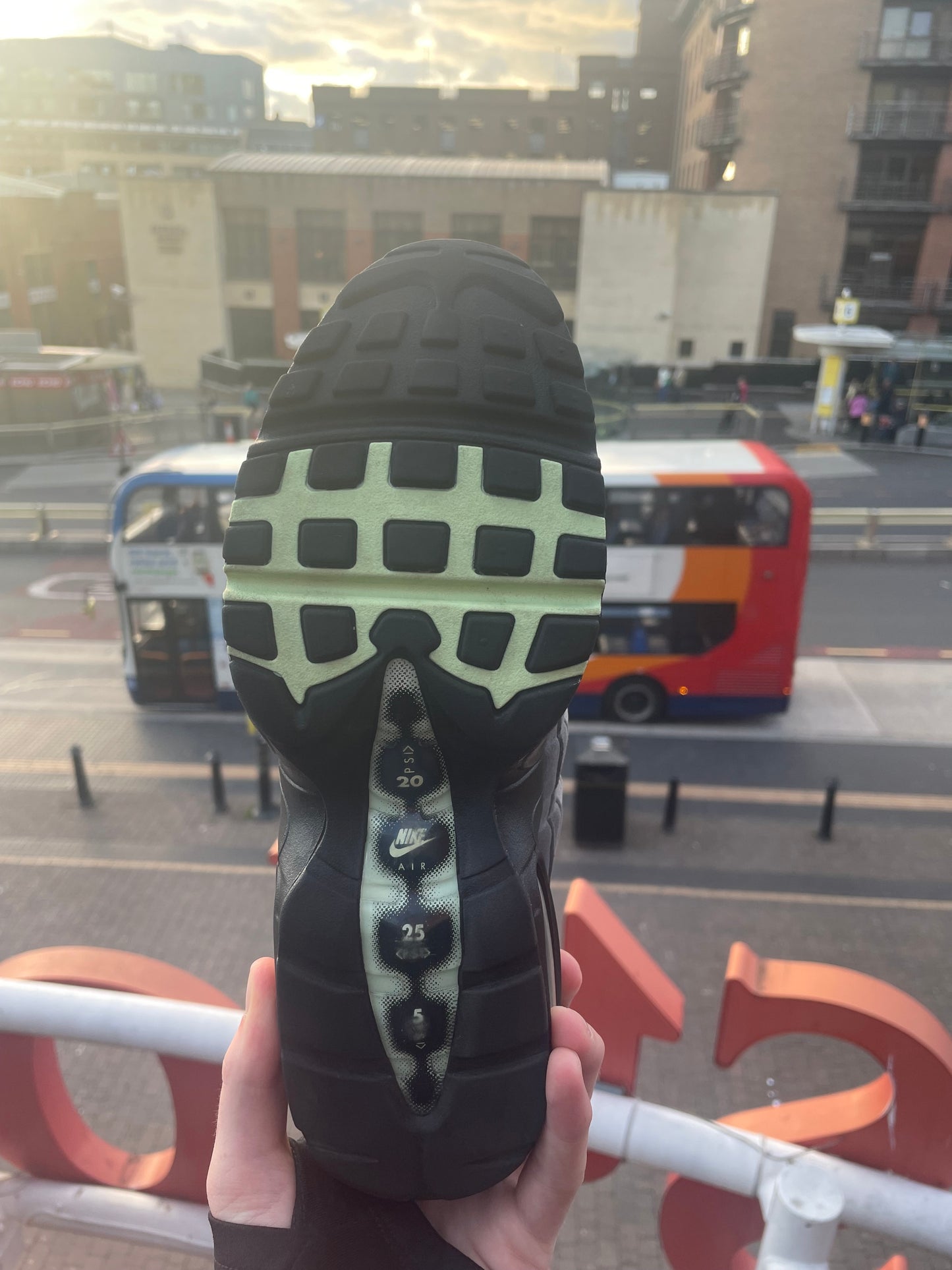 Nike air max 95 fresh mint (uk 7.5)