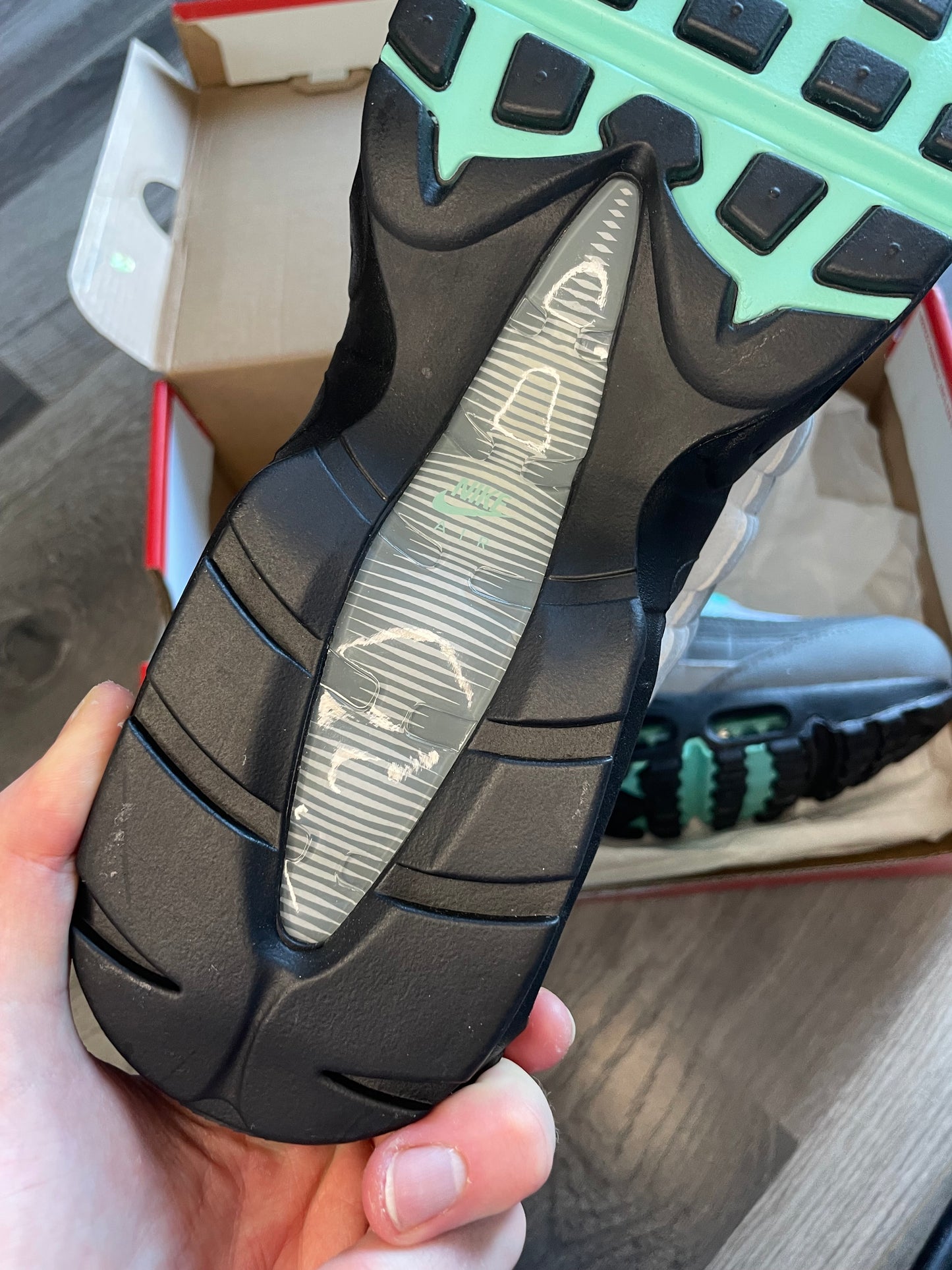 Nike air max 95 hyper turquoise brand new