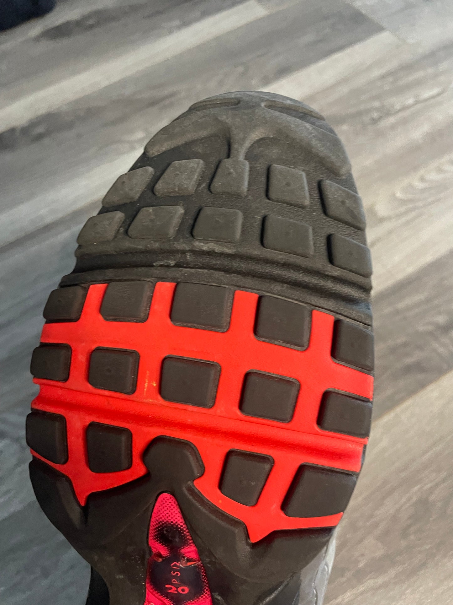 Nike air max 95 solar red Uk 11 used