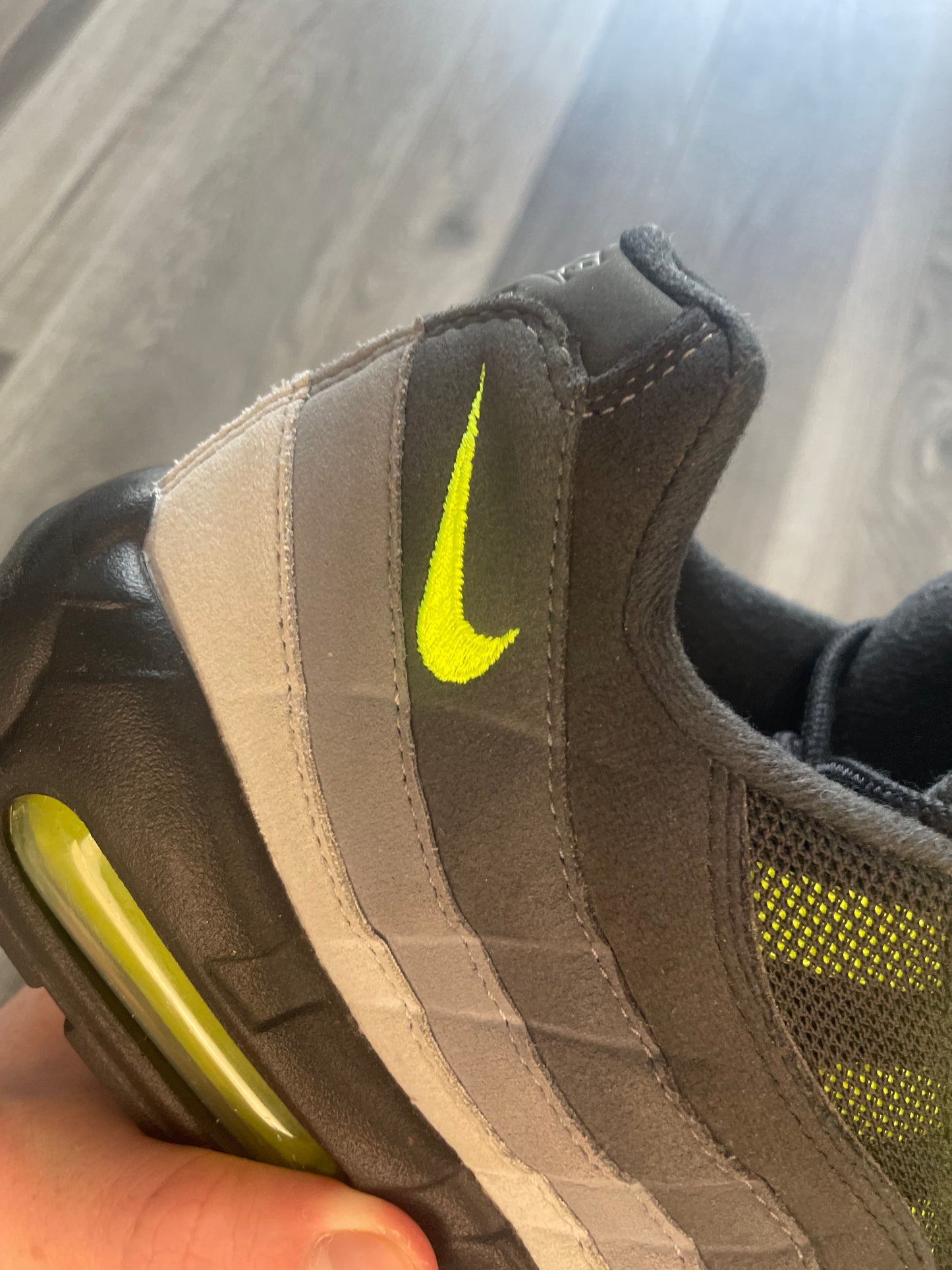 Nike air max 95 reverse neon Uk 8 (used)
