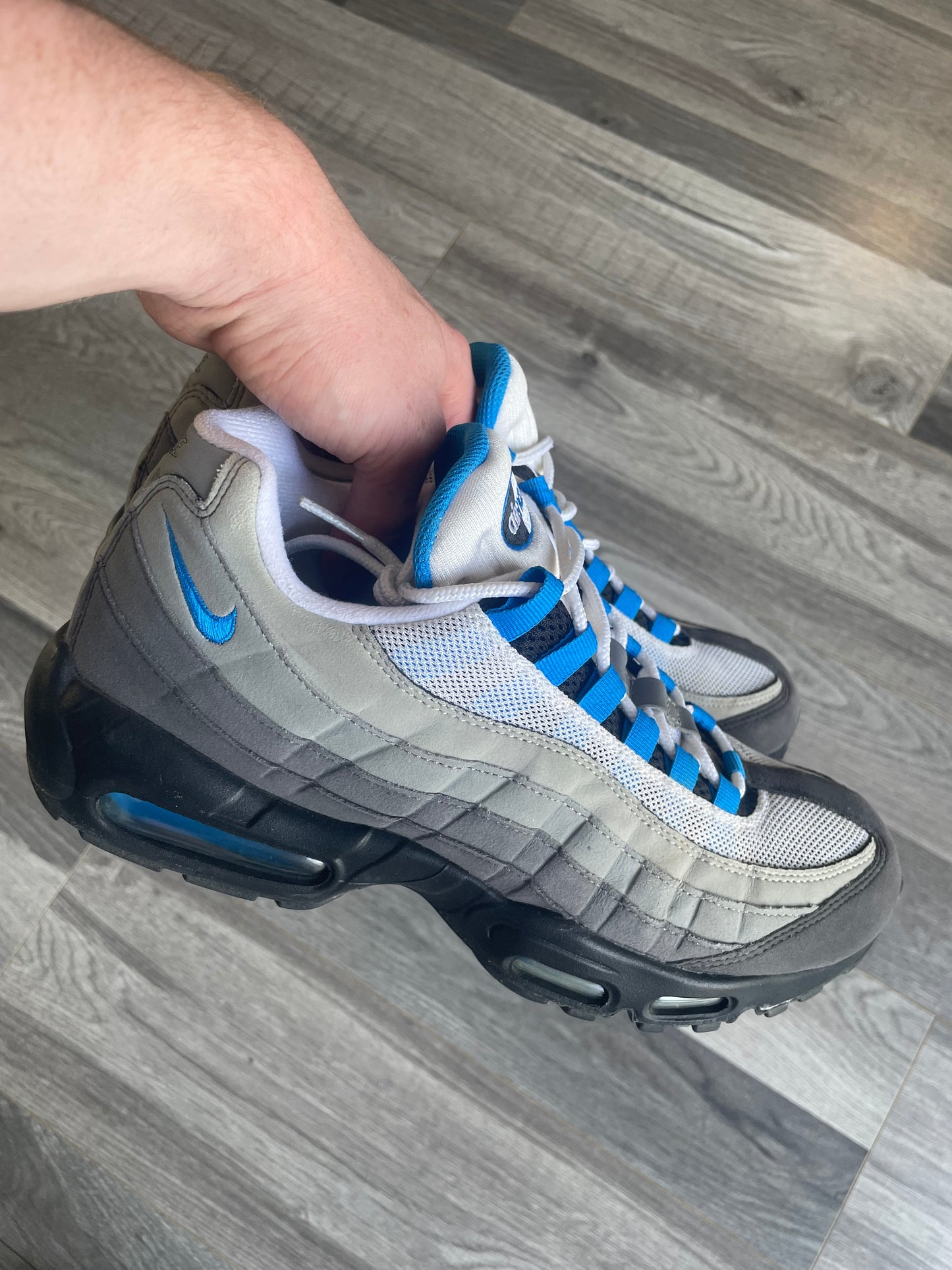 Nike air max 95 crystal blue Uk 9 (used)