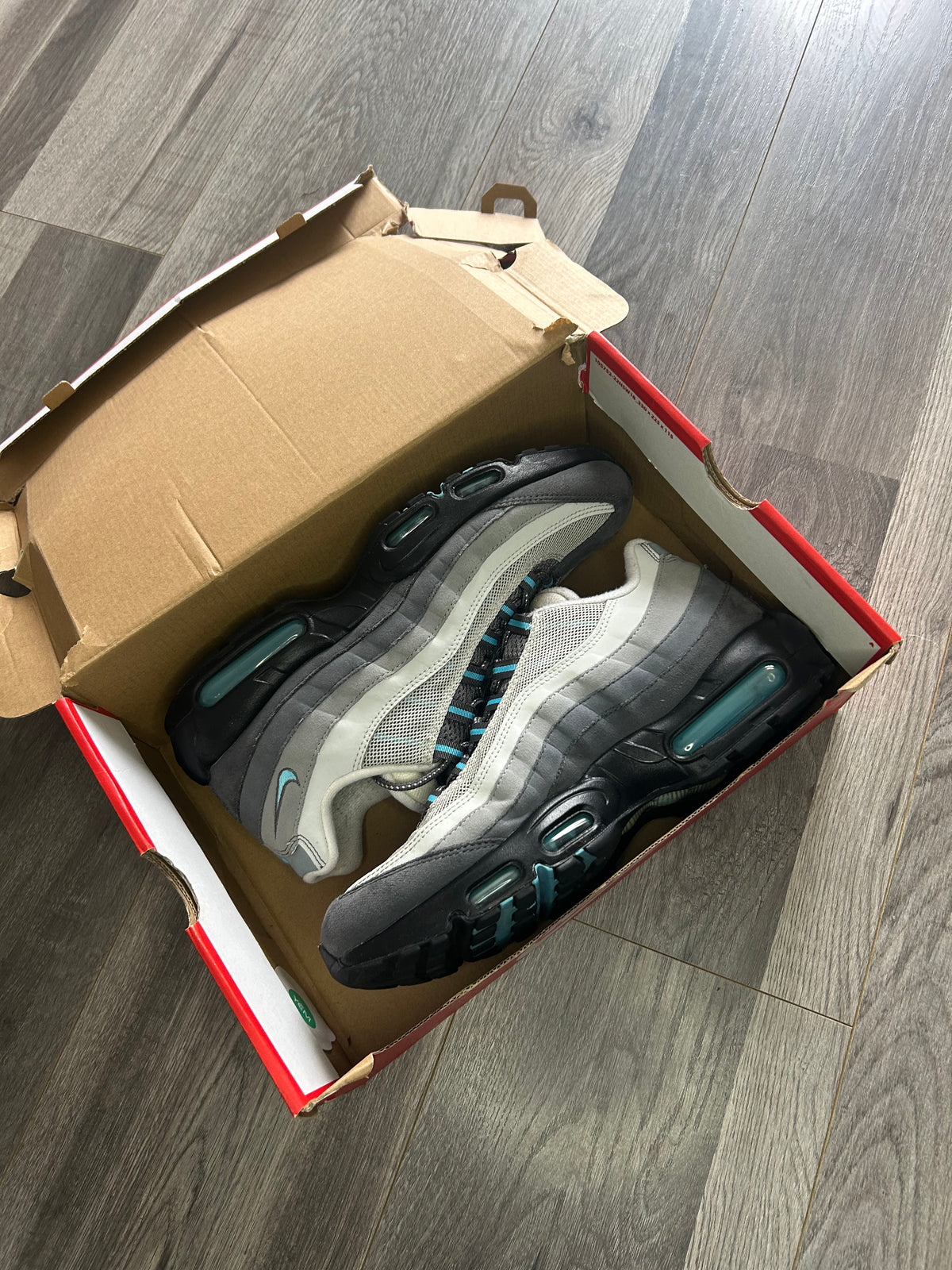 Nike Airmax 95 Baltic blue uk 9 used