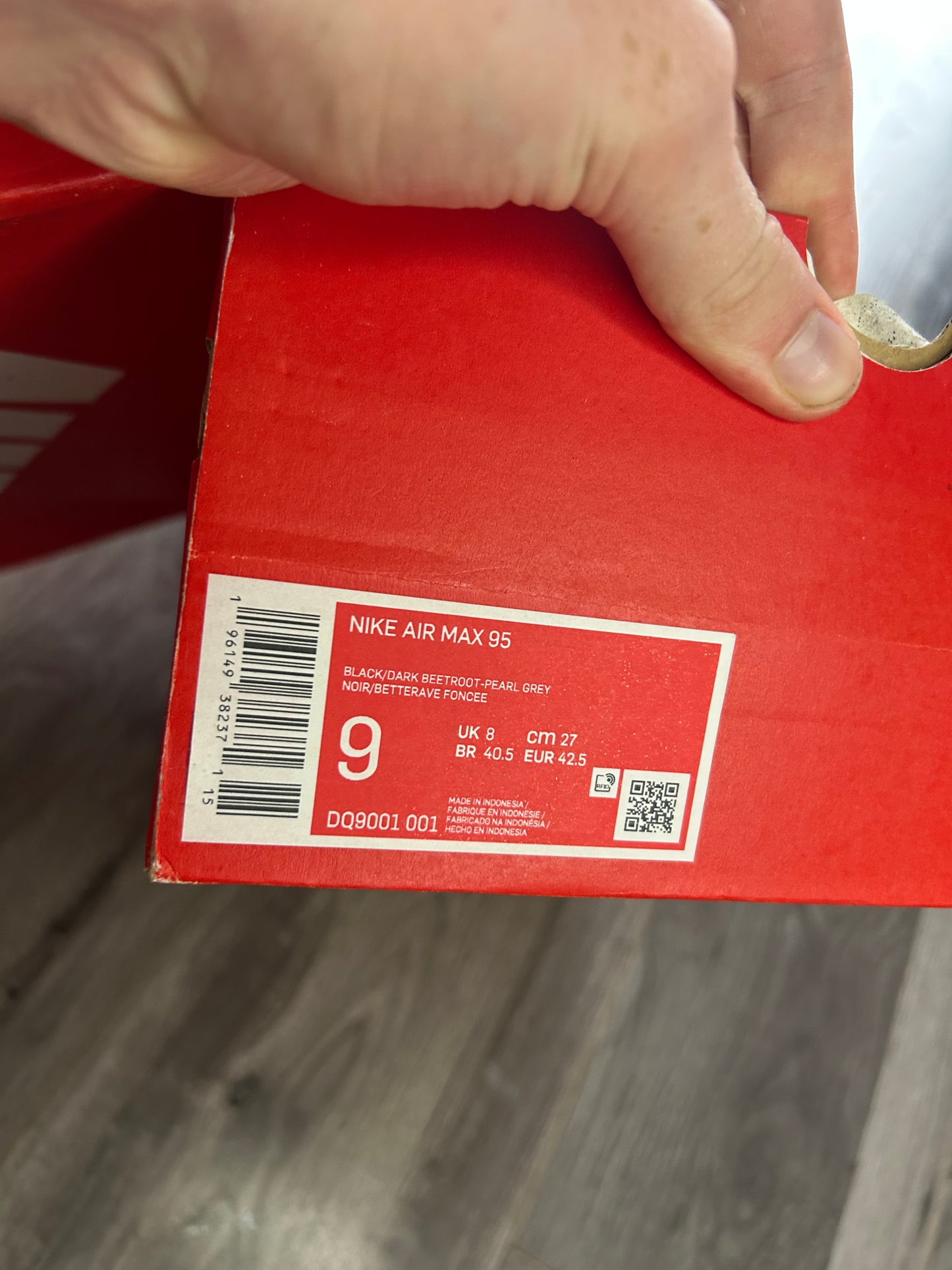 Nike Airmax 95 beetroot brand new multiple sizes