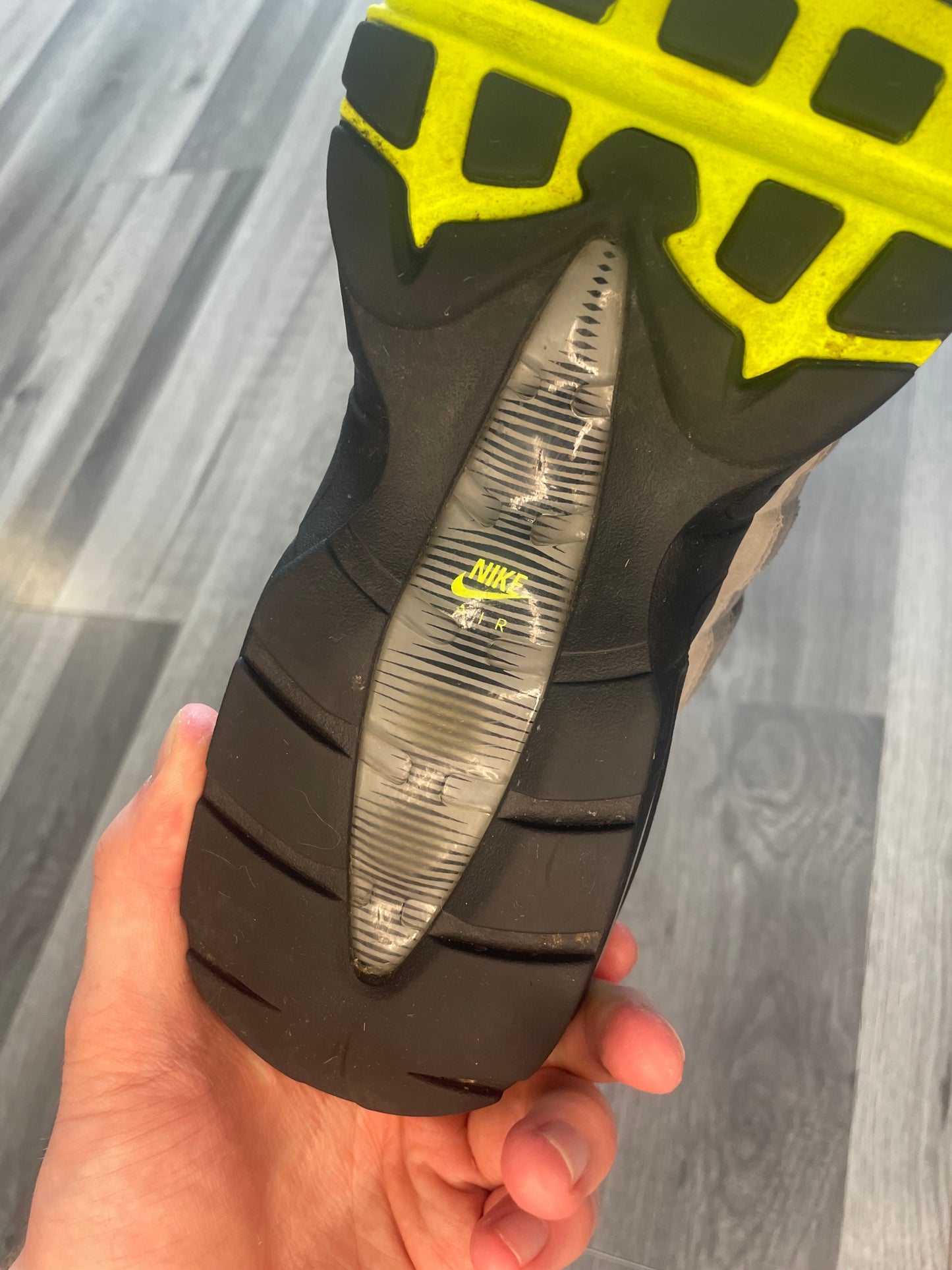 Nike air max 95 reverse neon Uk 8 (used)