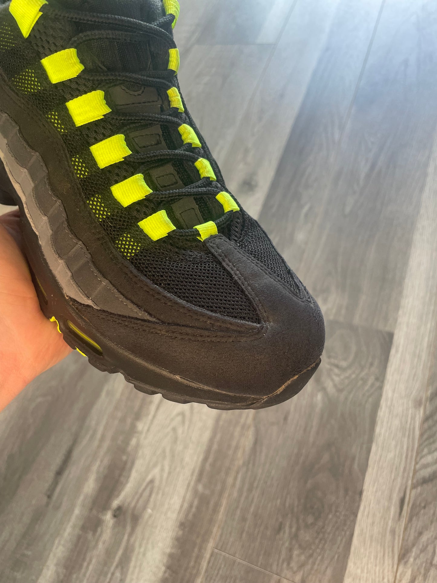 Nike air max 95 reverse neon Uk 8 (used)