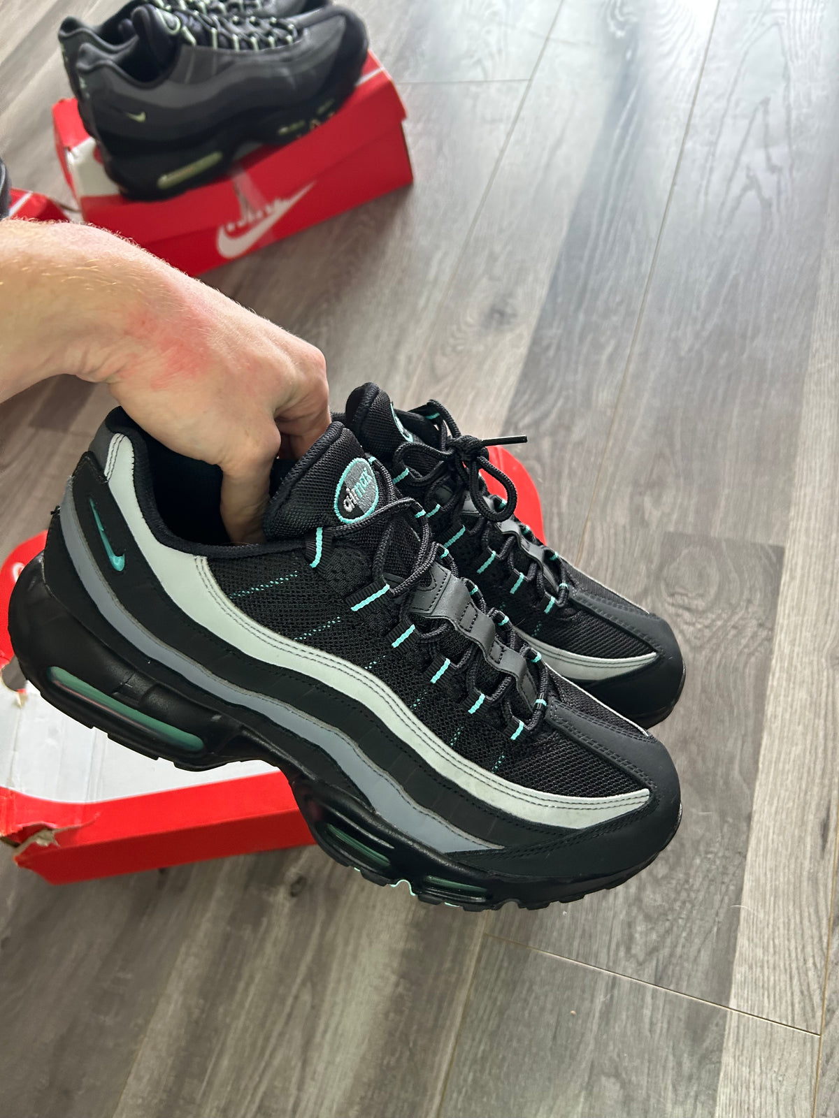 Nike Airmax 95 Jade Jewel Uk 9.5 used