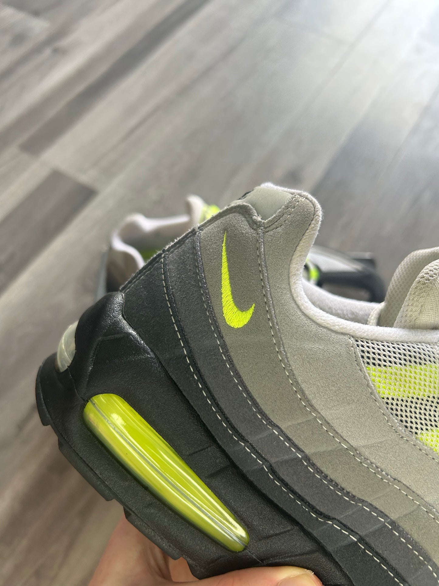 Nike Airmax 95 big bubble neon 2026 uk 10.5 used