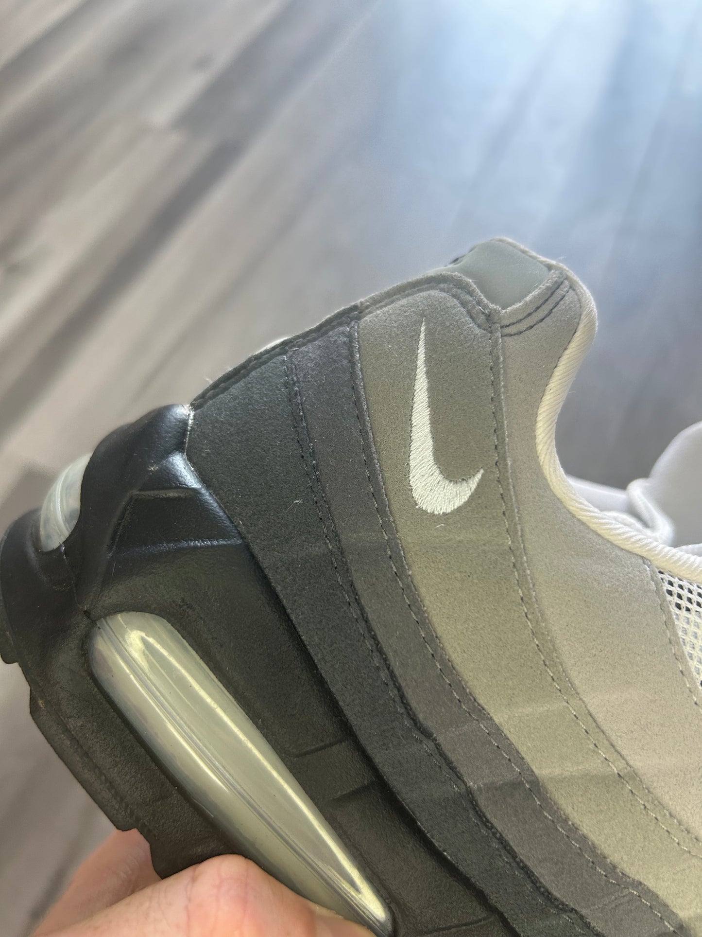 Nike Airmax 95 blue tint big bubble uk 9.5 used