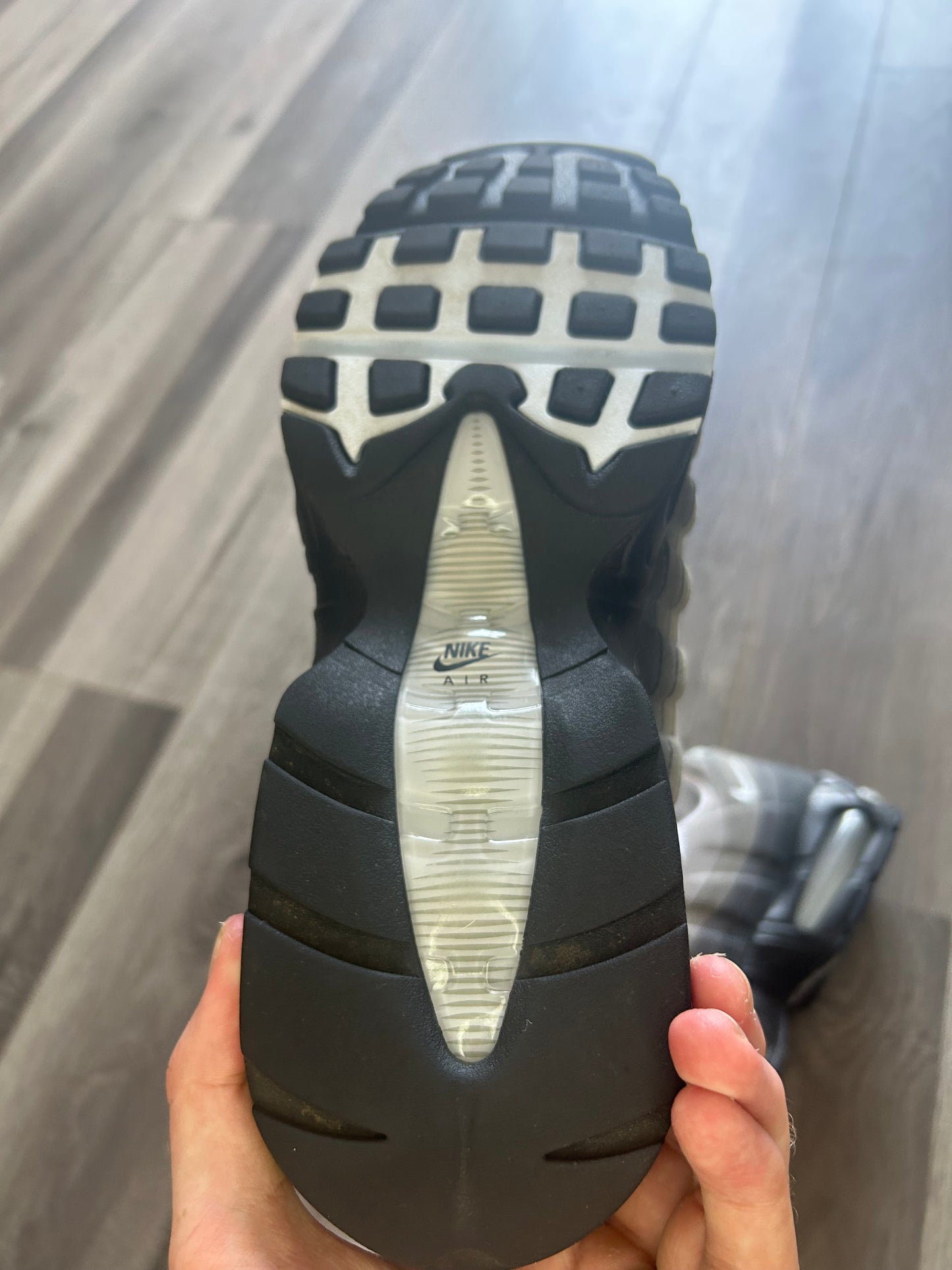 Nike Airmax 95 blue tint big bubble uk 9.5 used