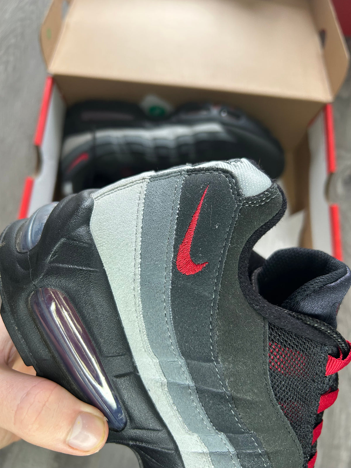 Nike Airmax 95 LFC edition big bubble uk 8.5 used