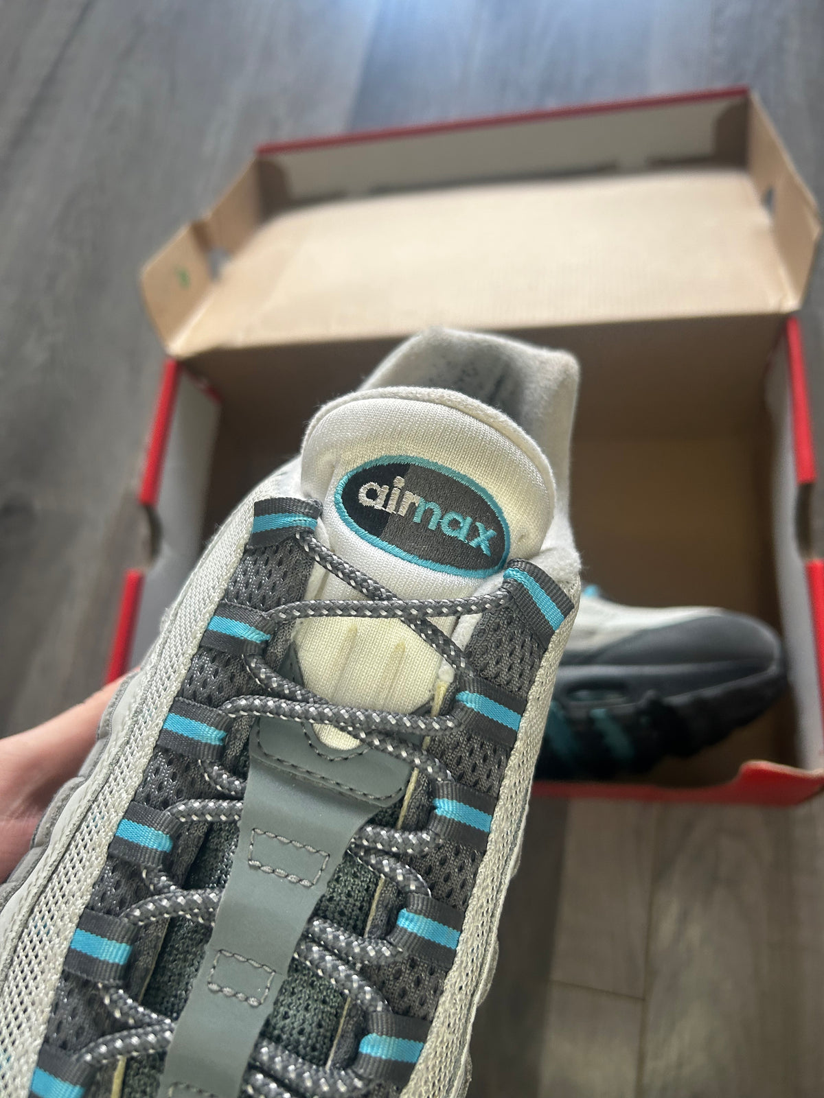 Nike Airmax 95 Baltic blue uk 11 used