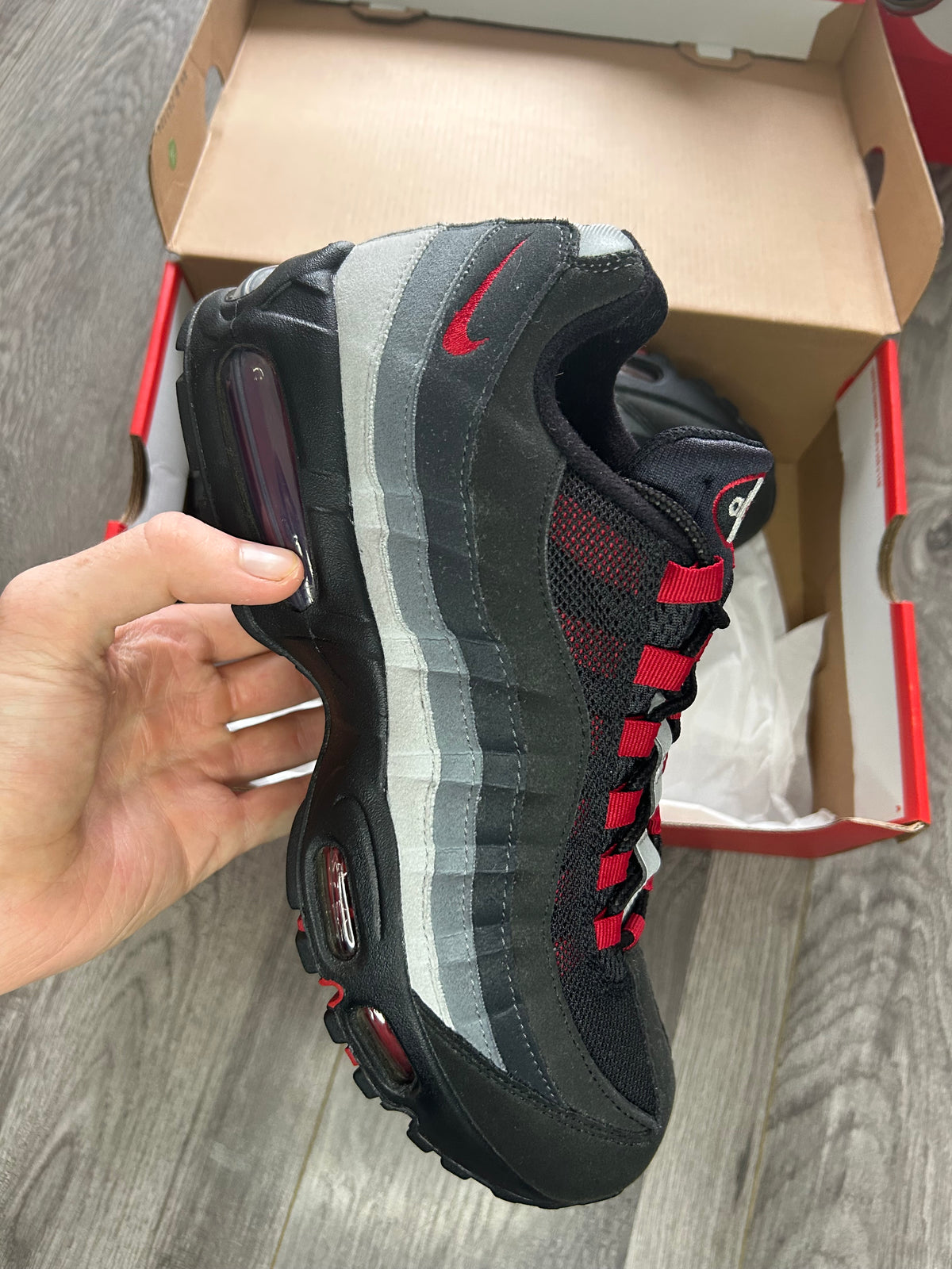 Nike Airmax 95 LFC edition big bubble uk 8.5 used