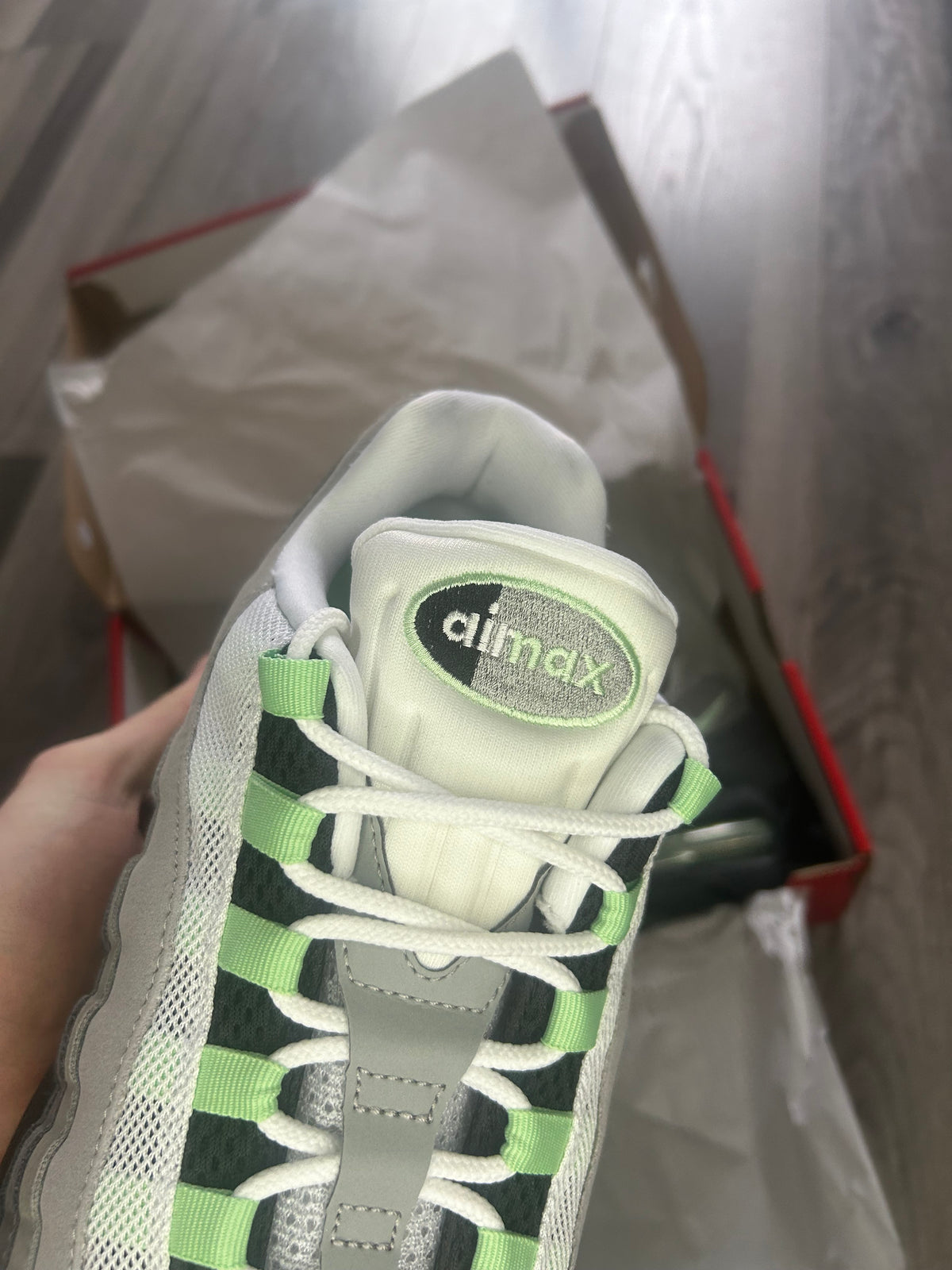 Nike Airmax 95 fresh mint big bubble uk 10.5 new