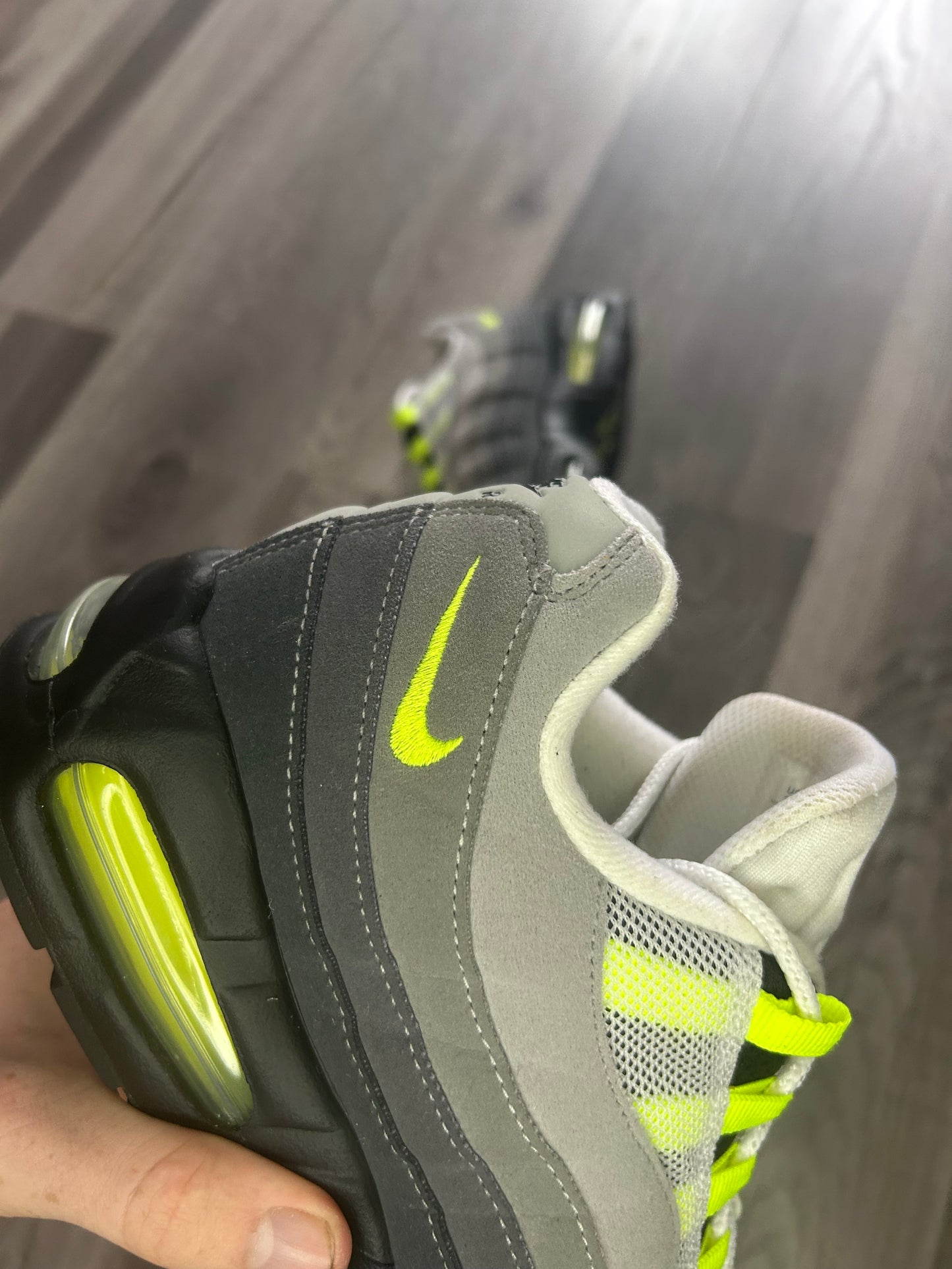 Nike Airmax 95 neon big bubble 2026 uk 9 used