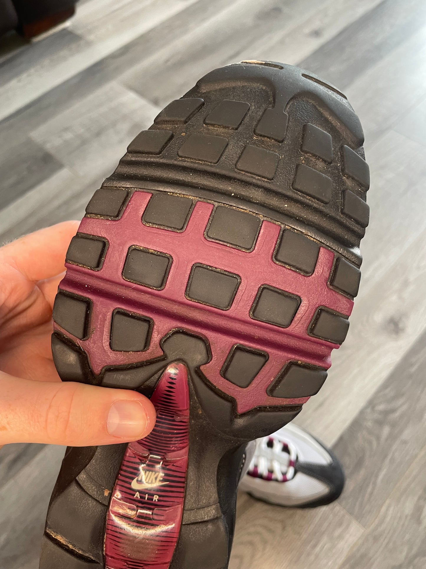 Nike air max 95 beetroot Uk 7.5 used
