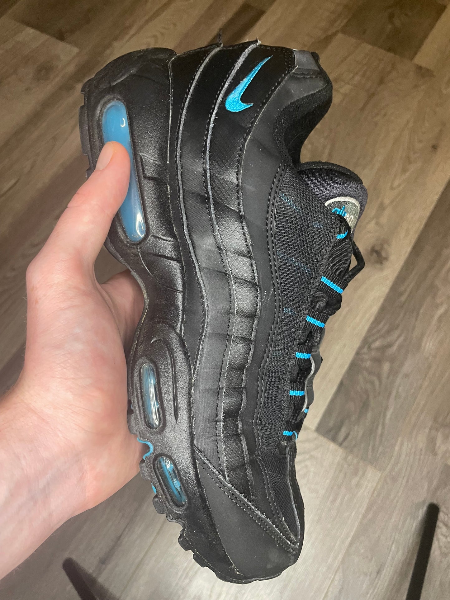 air max 95 black laser Uk 8 used