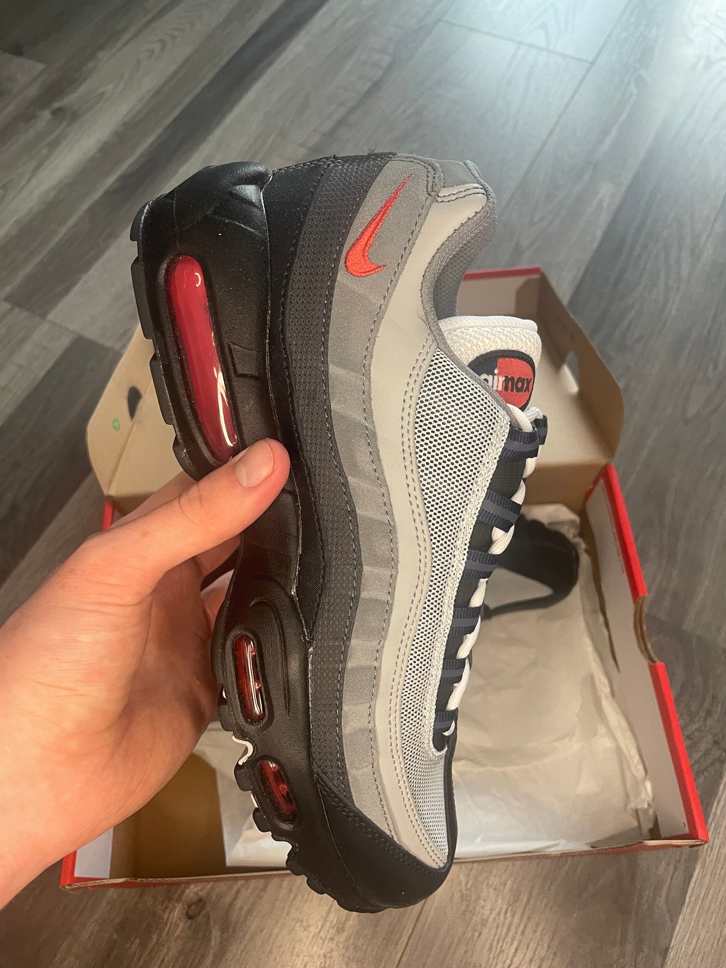 Nike air max 95 track red brand new