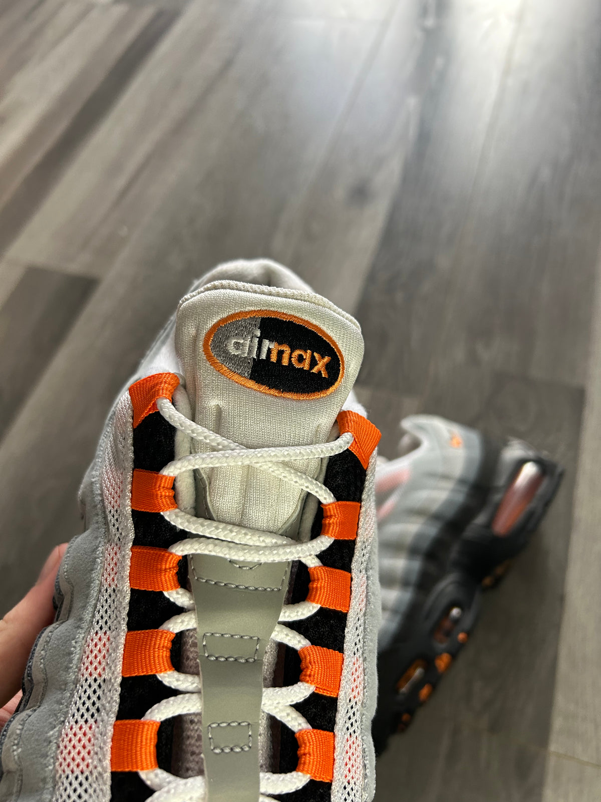 Nike Airmax 95 mandarin big bubble uk 8.5 used