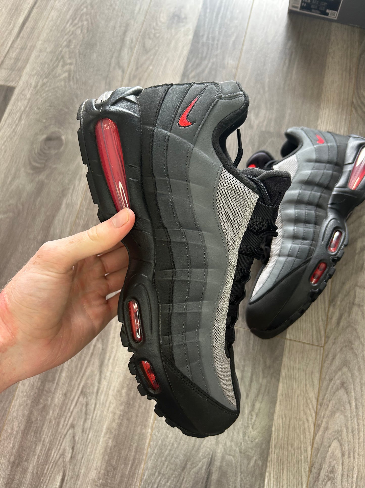 Nike Airmax 95 big bubble Dracula uk 10 used