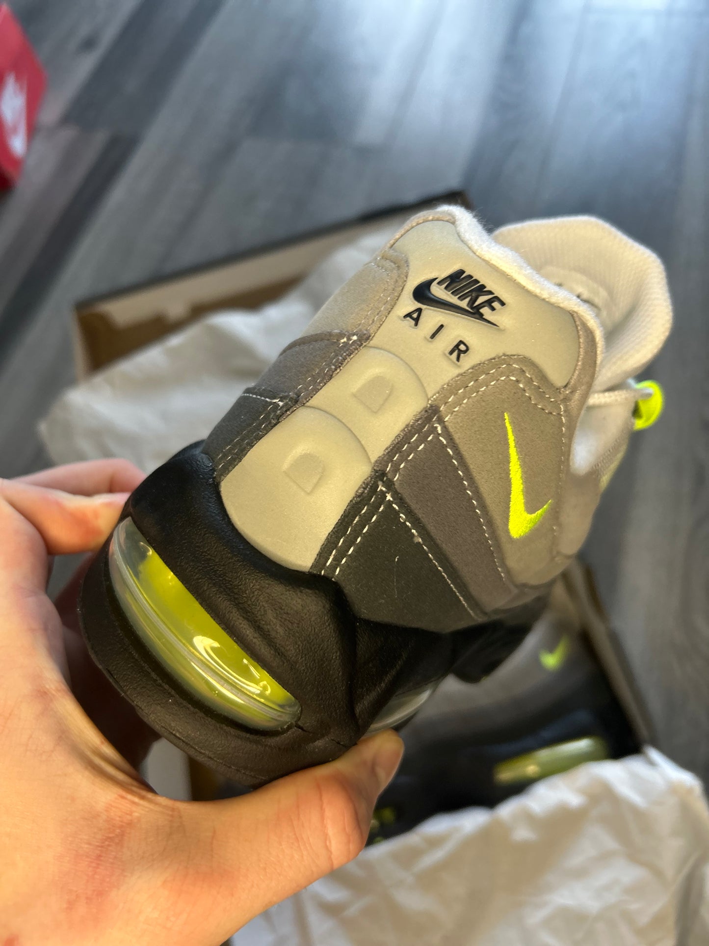 Nike air max 95 neon big bubble brand new in box