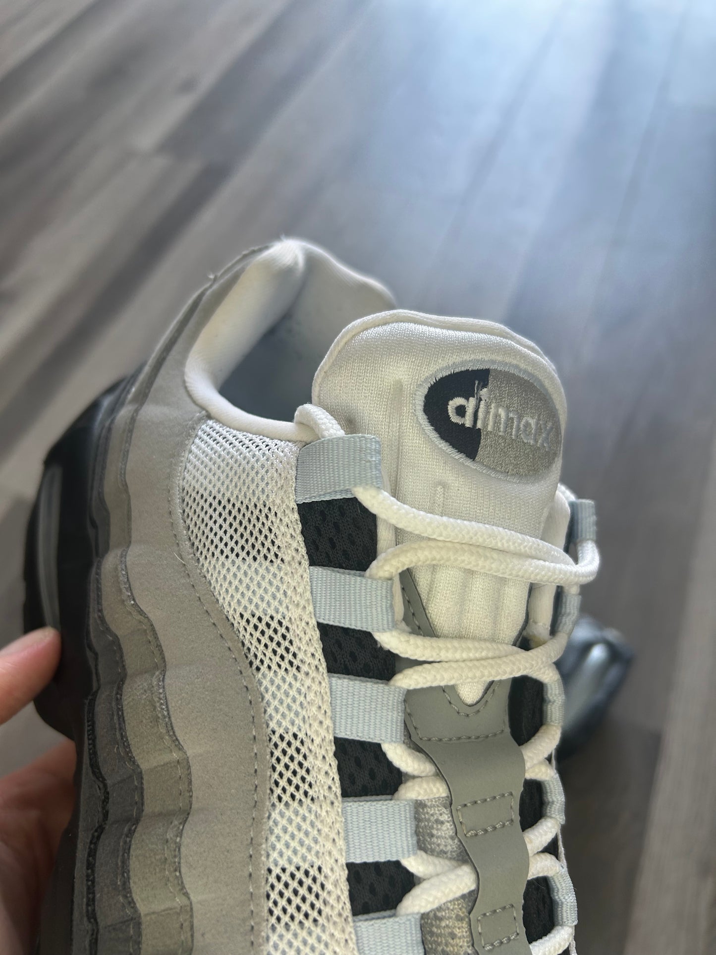 Nike Airmax 95 blue tint big bubble uk 9.5 used