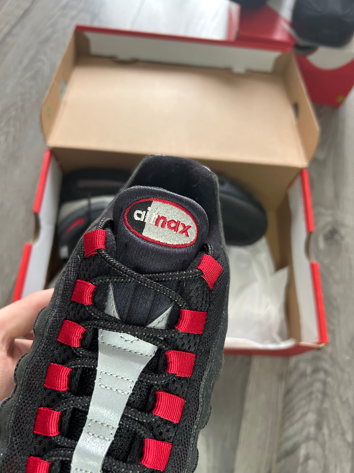 Nike Airmax 95 LFC edition big bubble uk 8.5 used