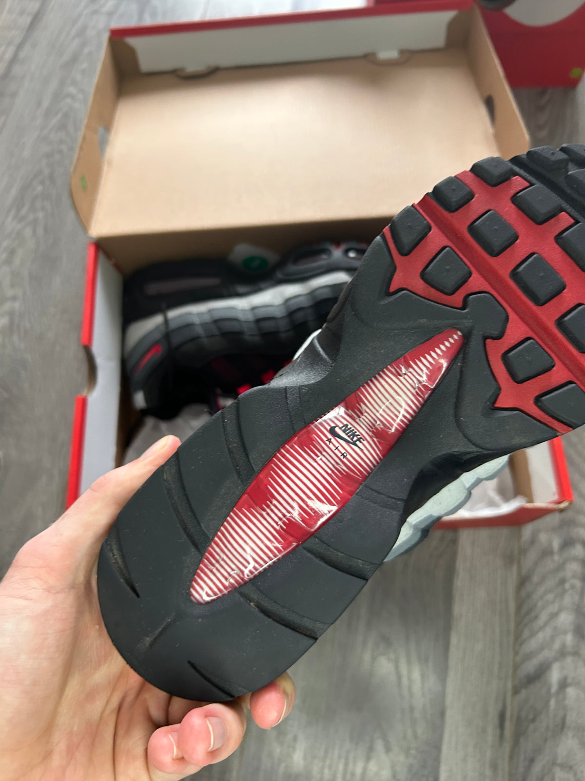 Nike Airmax 95 LFC edition big bubble uk 8.5 used