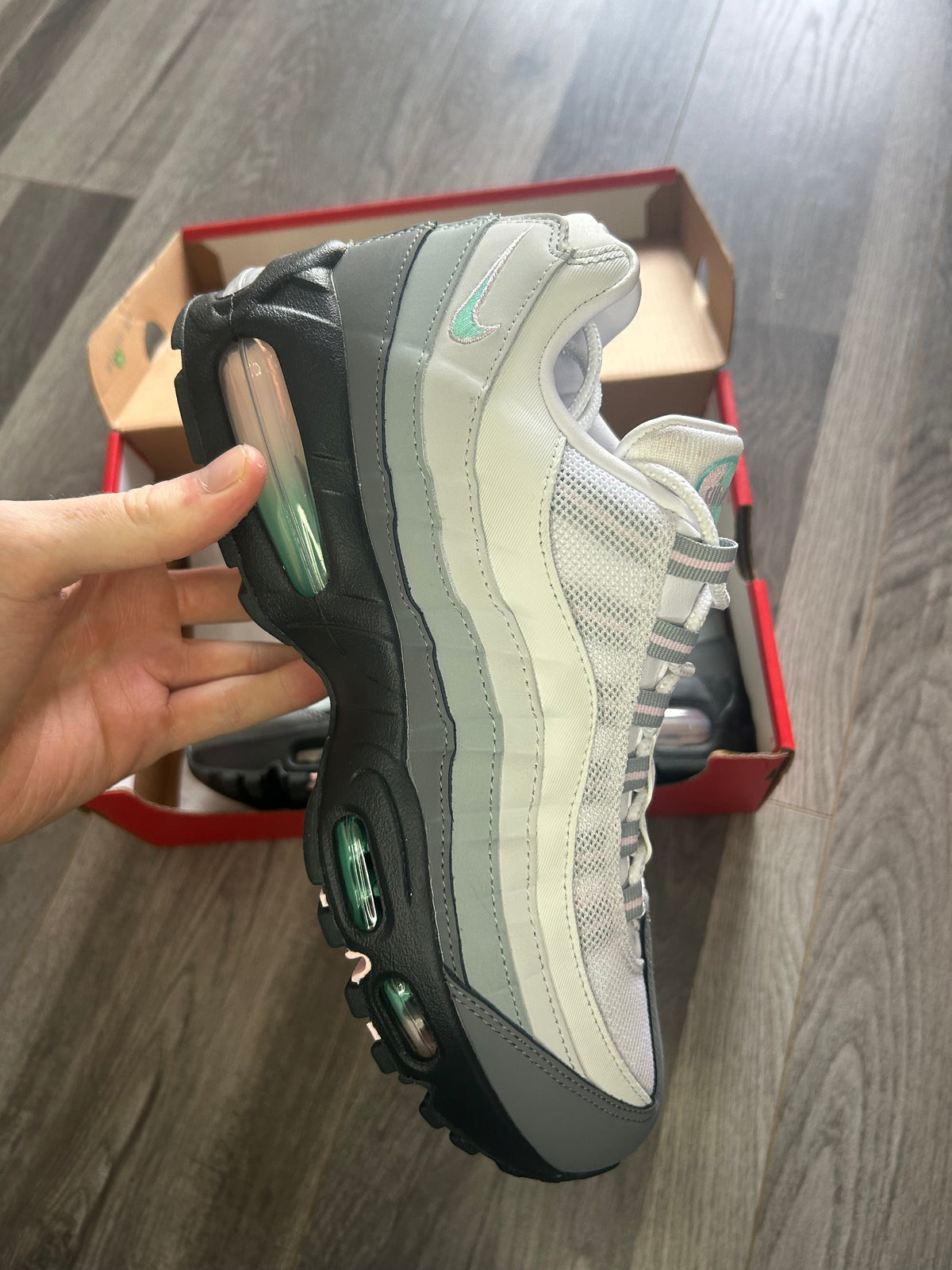 Nike Airmax 95 pink apple big bubble unworn