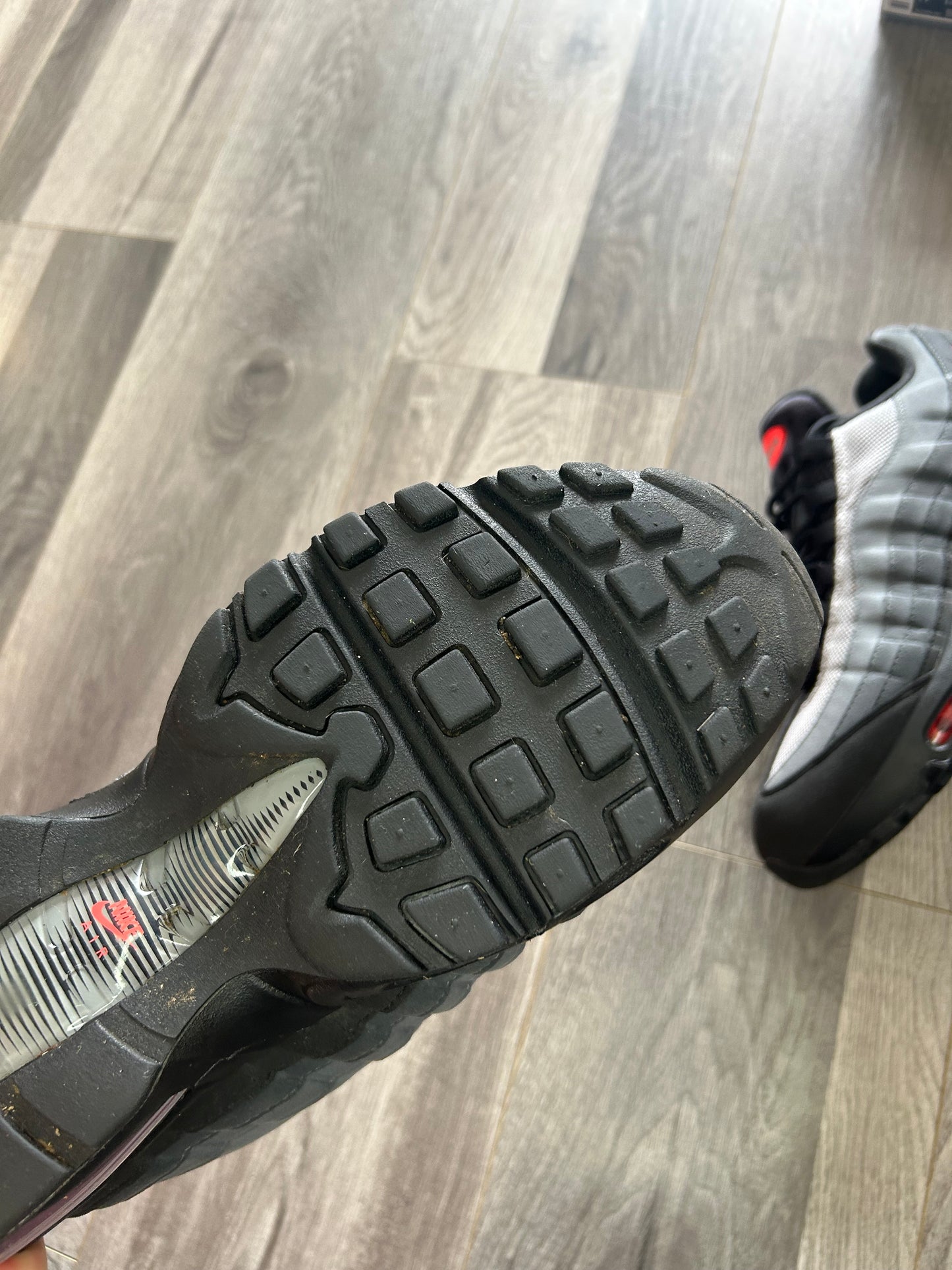 Nike Airmax 95 big bubble Dracula uk 10 used