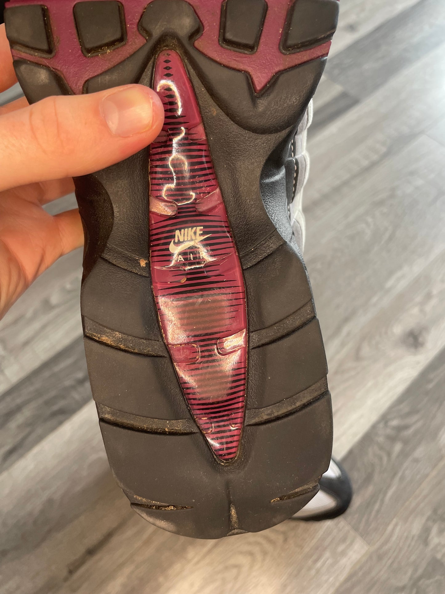 Nike air max 95 beetroot Uk 7.5 used