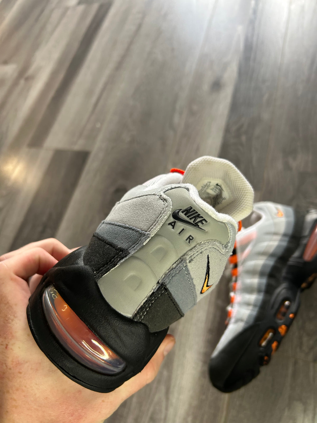 Nike Airmax 95 mandarin big bubble uk 8.5 used