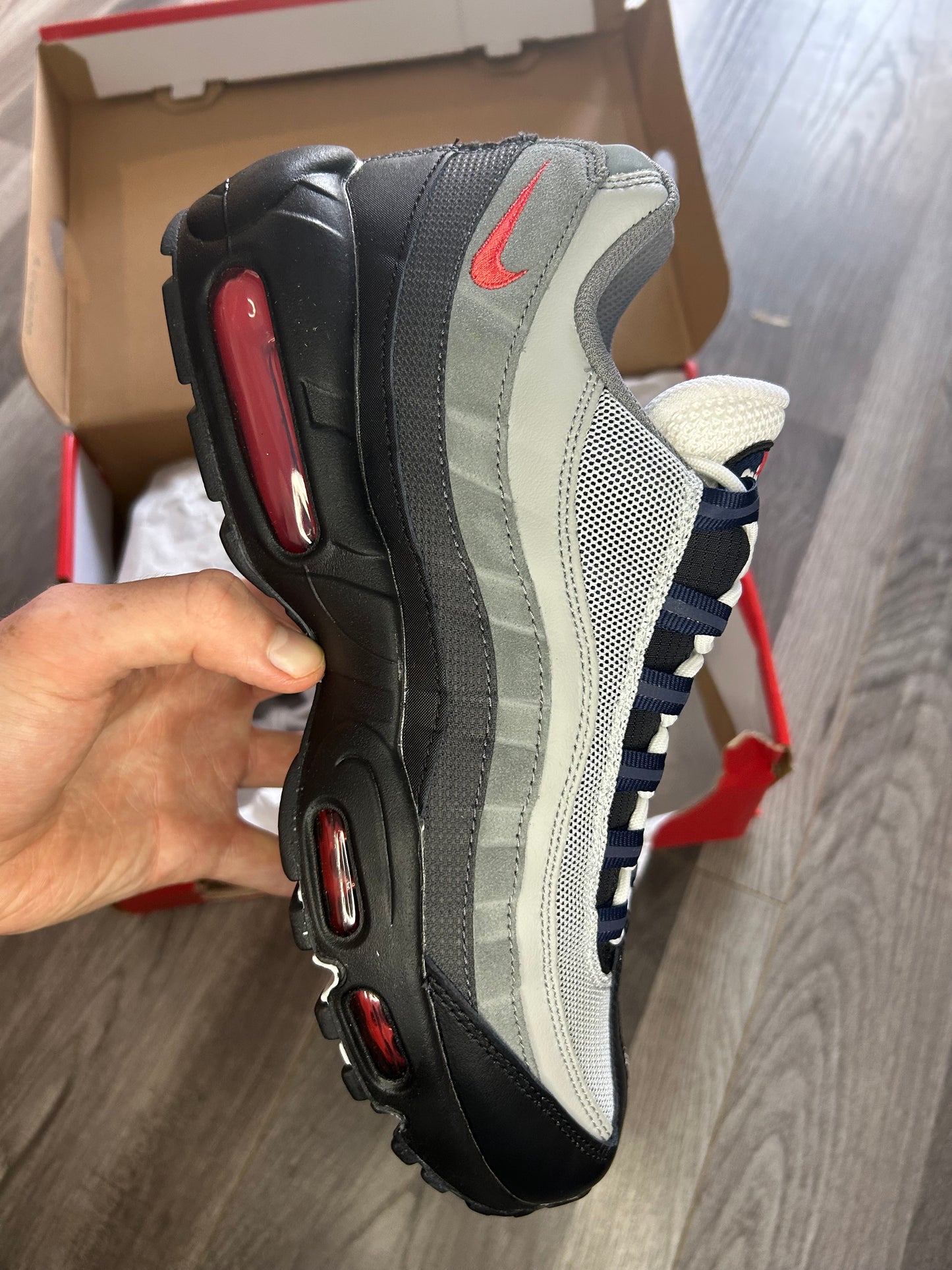 Nike Airmax 95 track red brand new