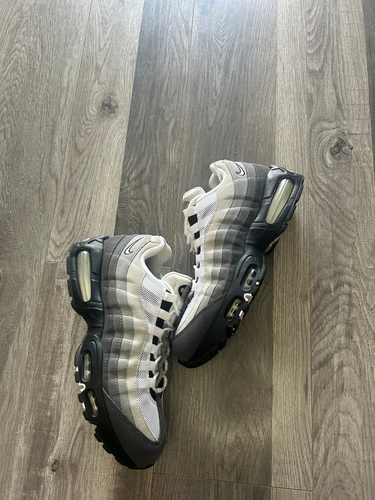 Nike Airmax 95 granite big bubble used uk 8