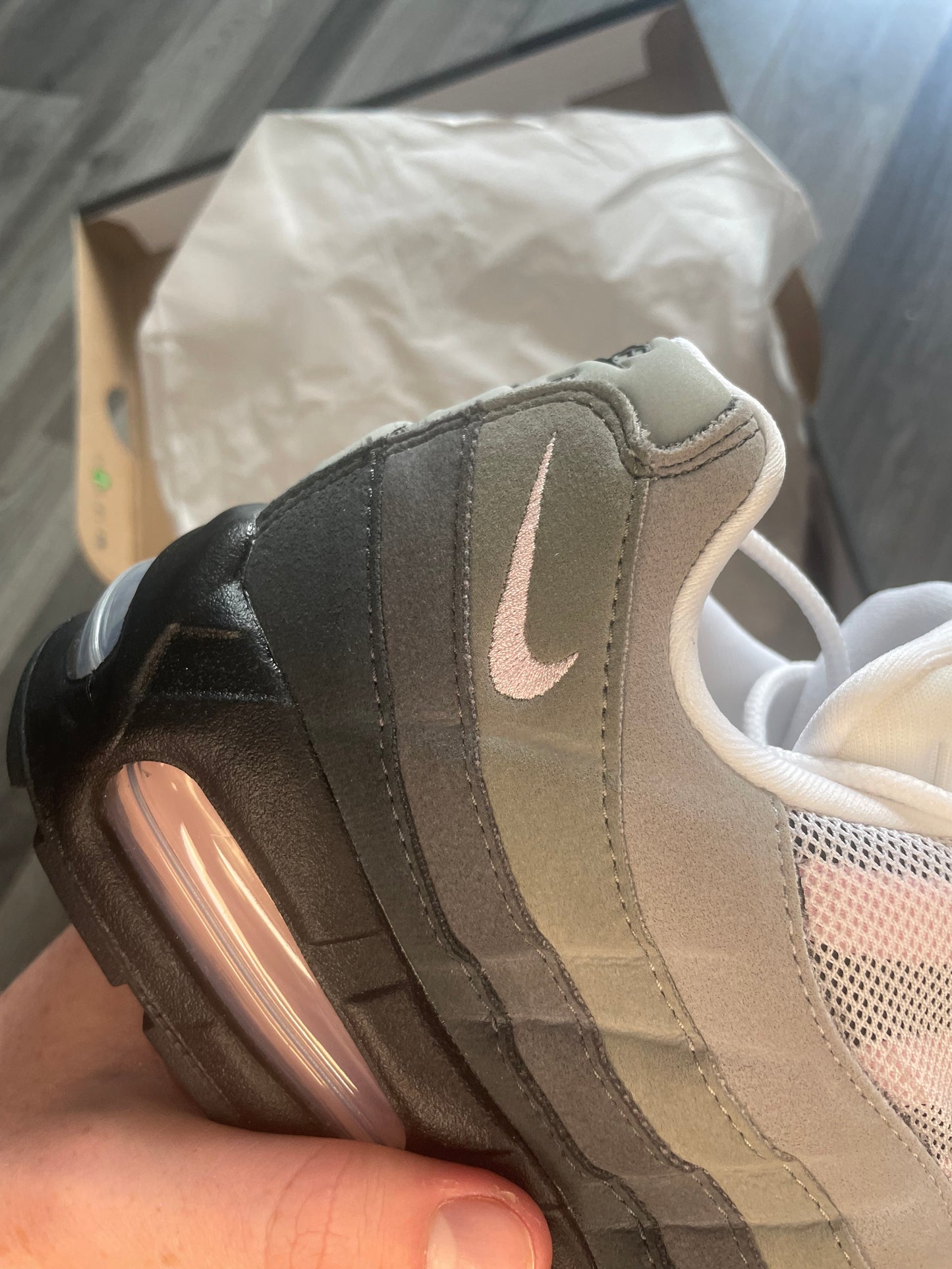 air max 95 ‘big bubble’ pink foam 2025