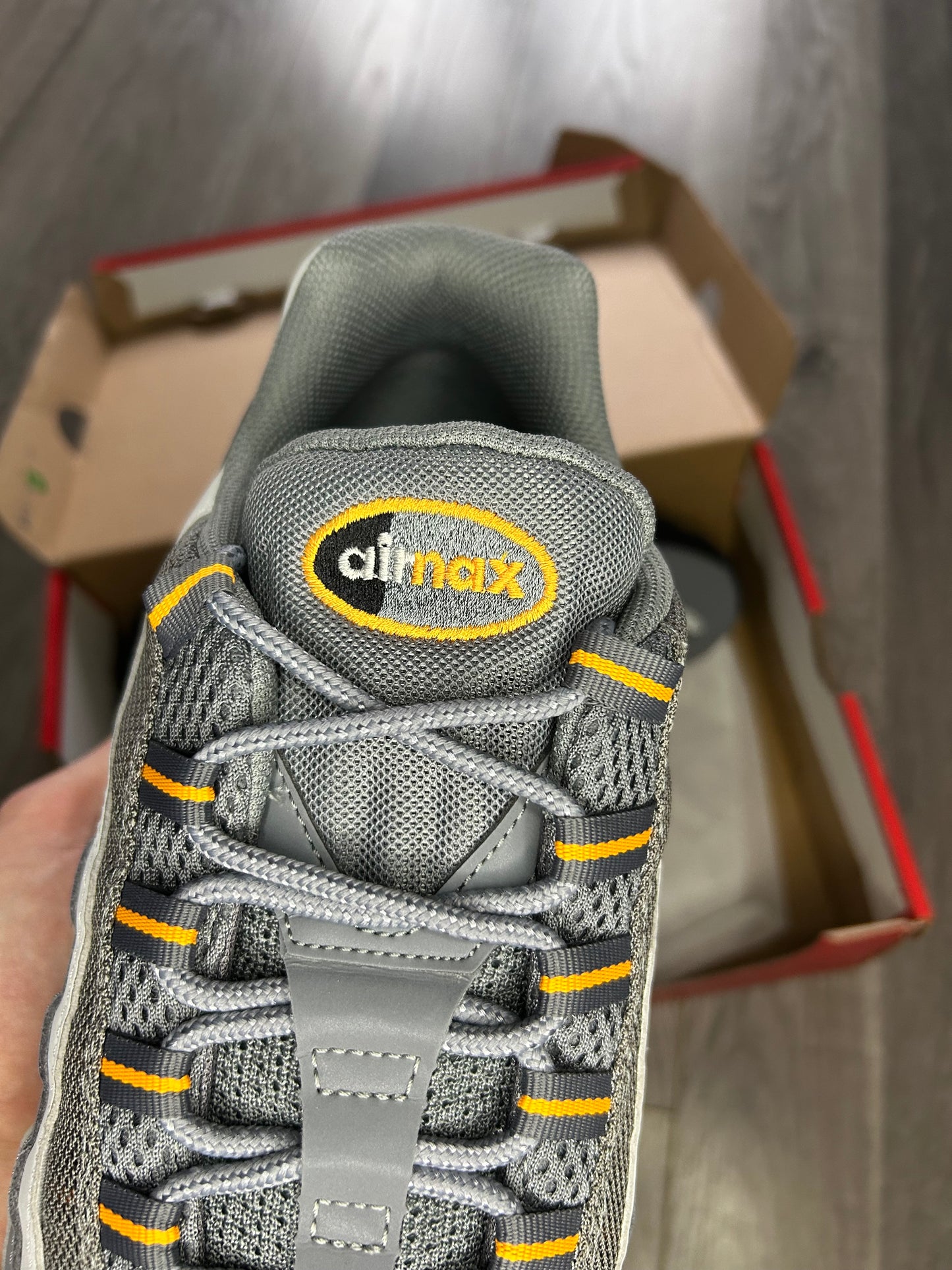 Nike Airmax 95 cool grey sundial uk 12 used