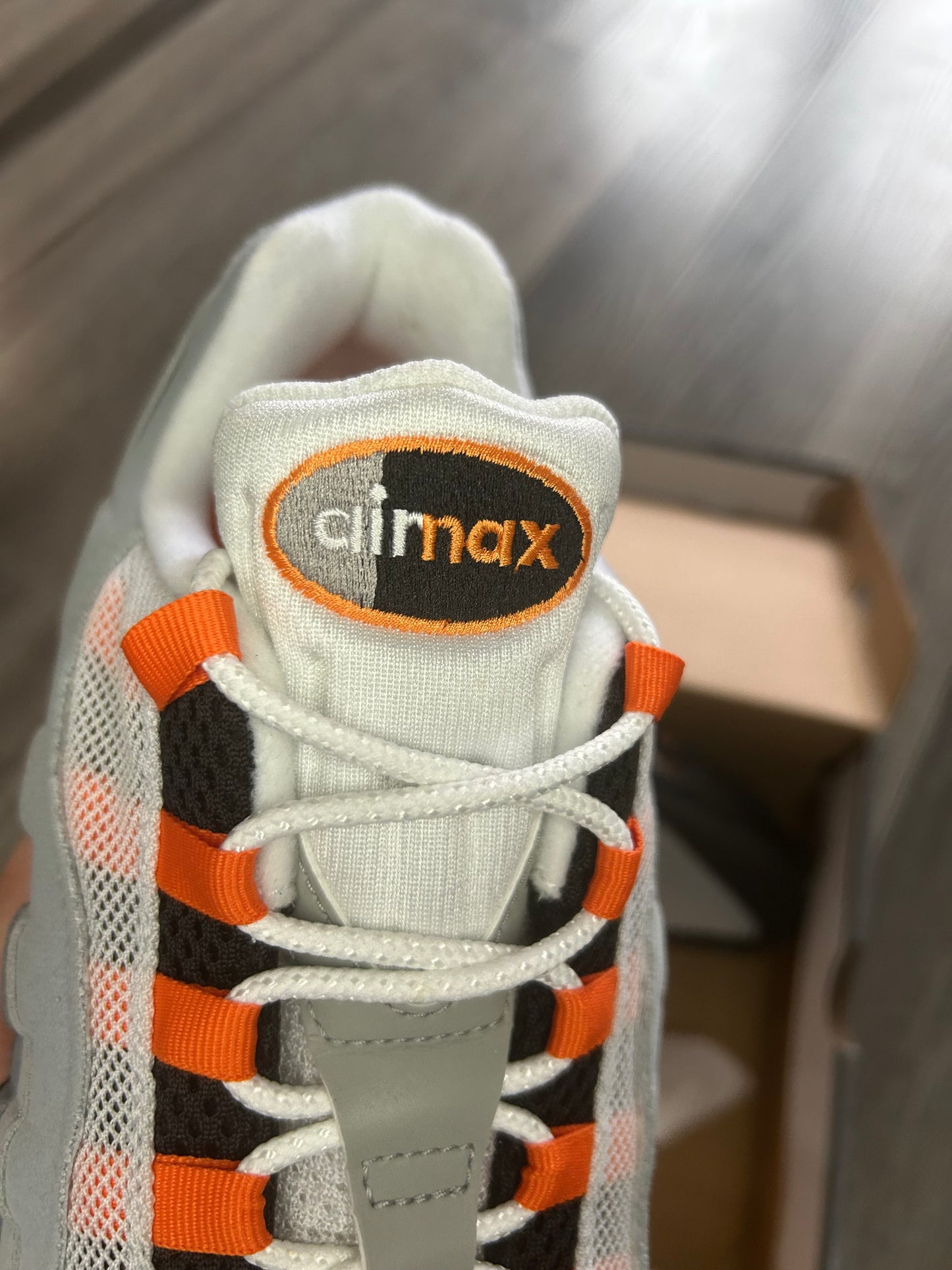 Nike air max 95 mandarin big bubble uk 11 brand new