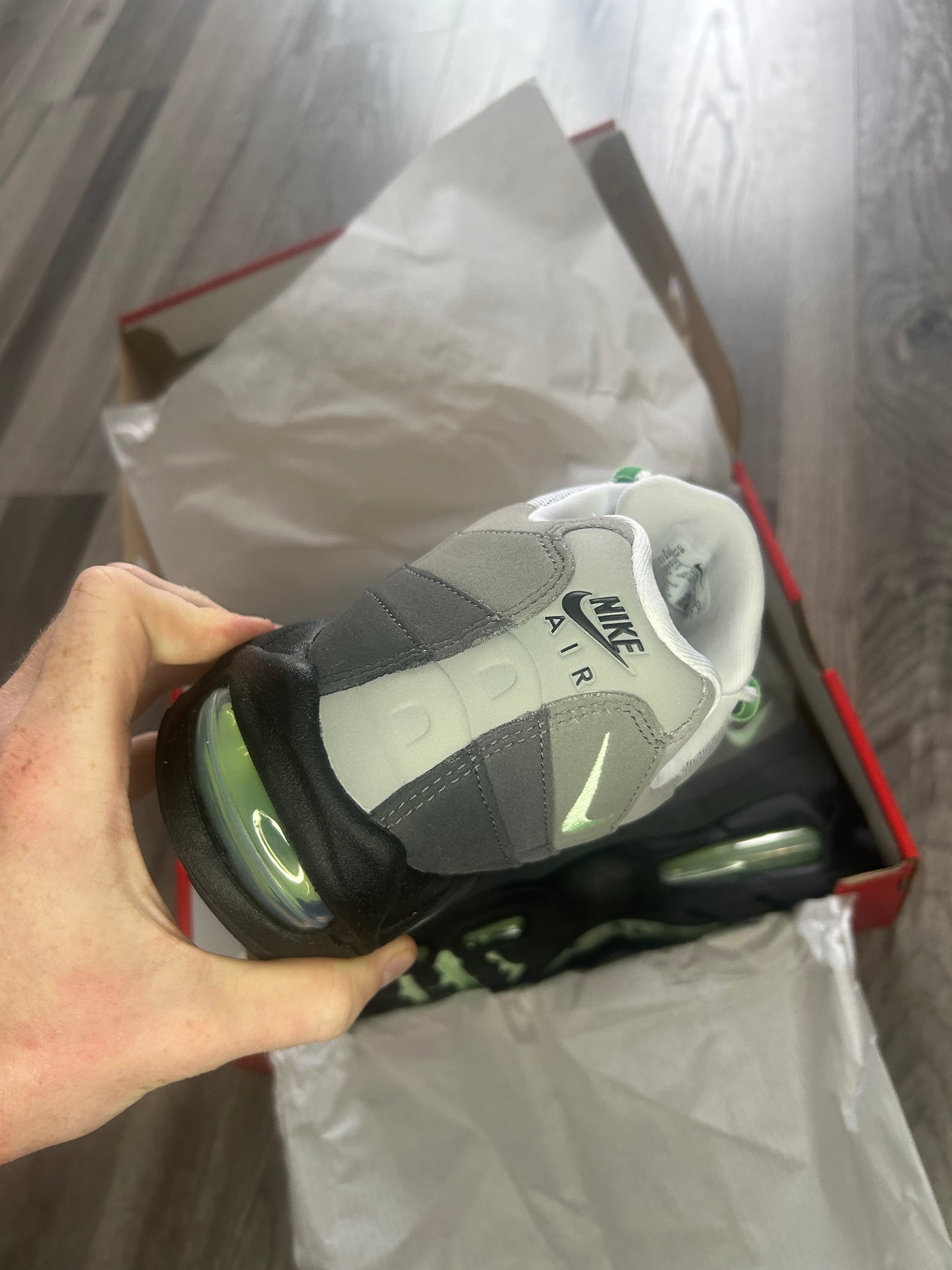 Nike Airmax 95 fresh mint big bubble uk 10.5 new
