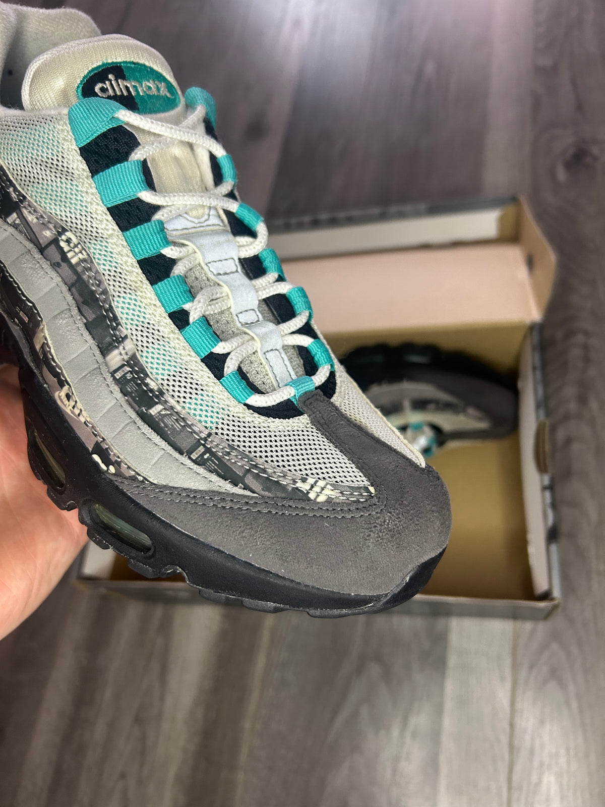 Nike Airmax 95 atmos Jade uk 7 used