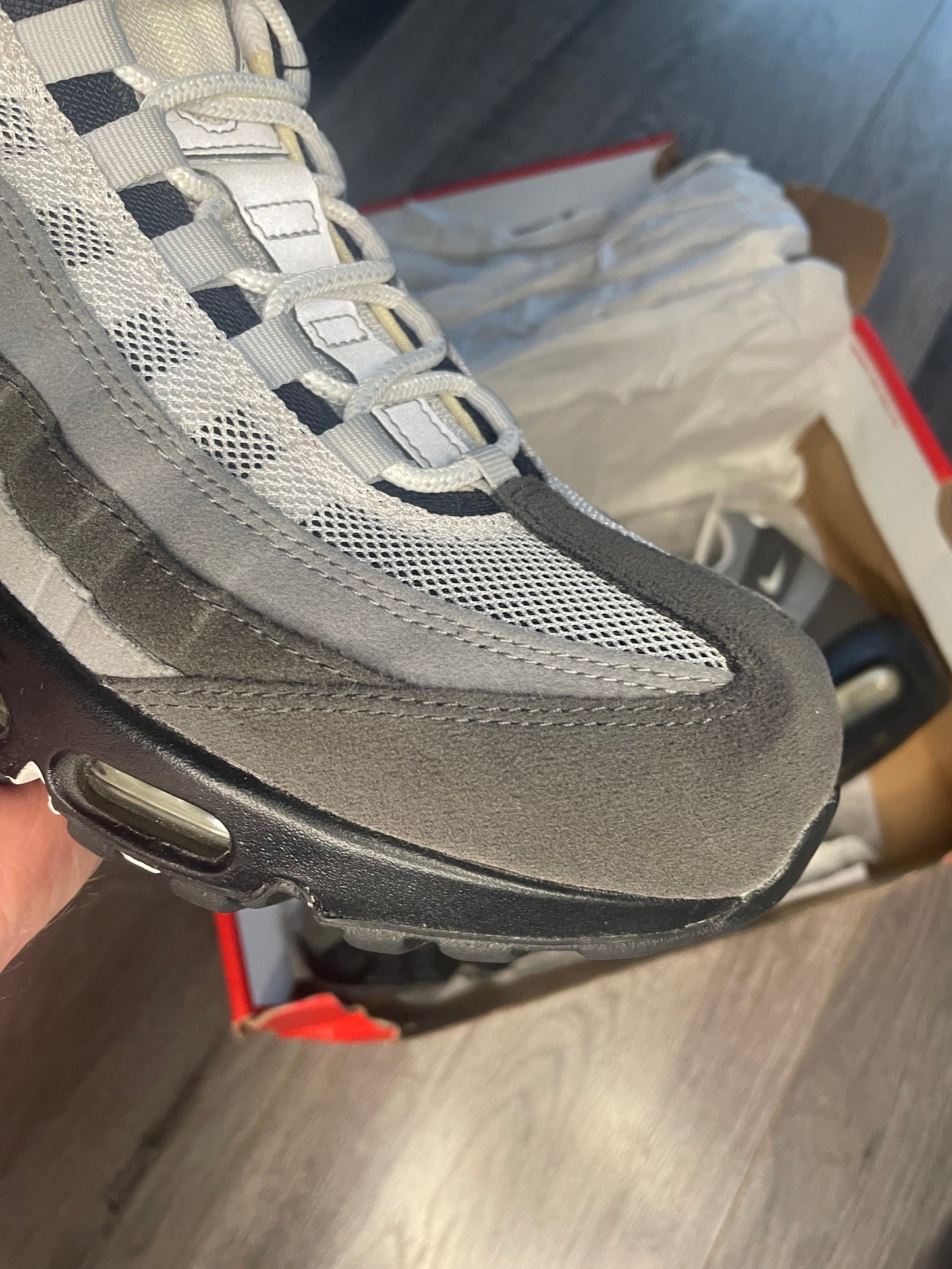 Nike air max 95 grey jewel Uk 10 used