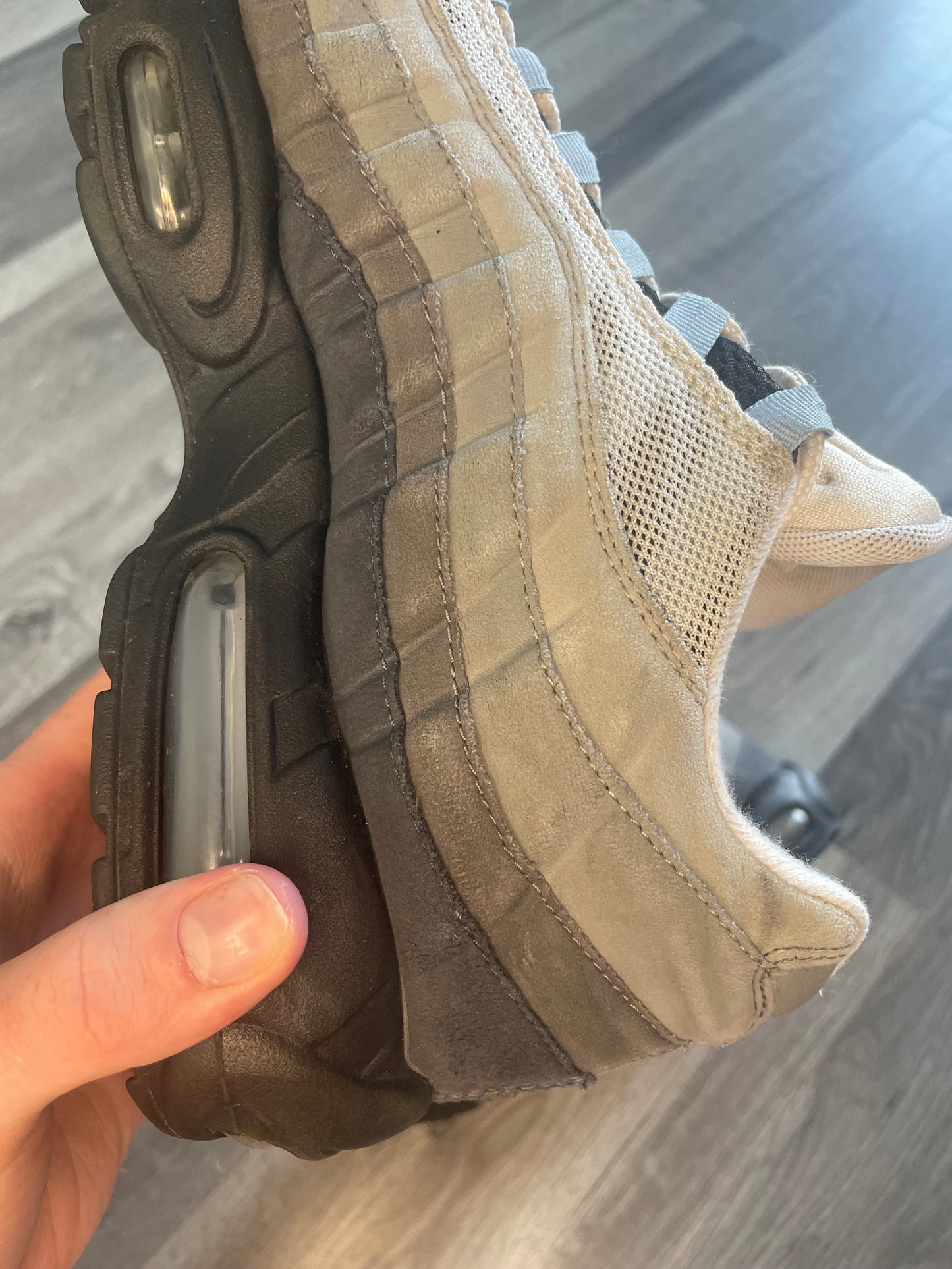 Nike air max 95 aluminium Uk 9 used