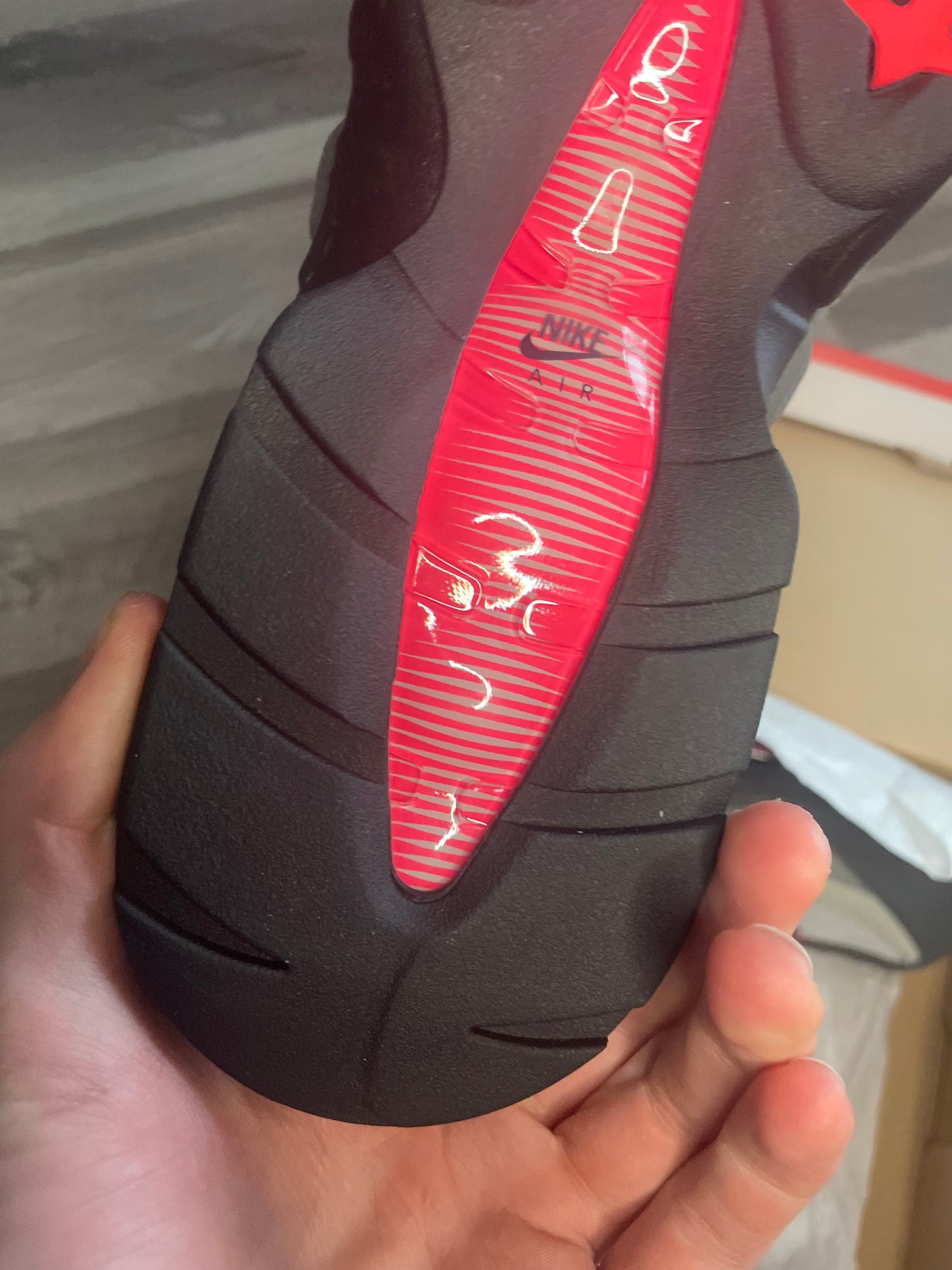 Nike air max 95 solar red big bubble 2025 new