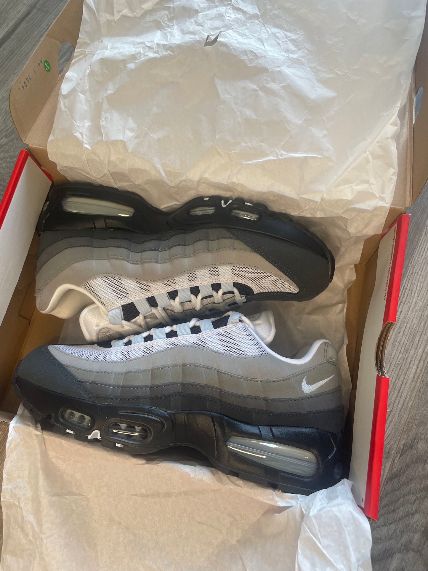 Nike air max 95 blue tint big bubble brand new