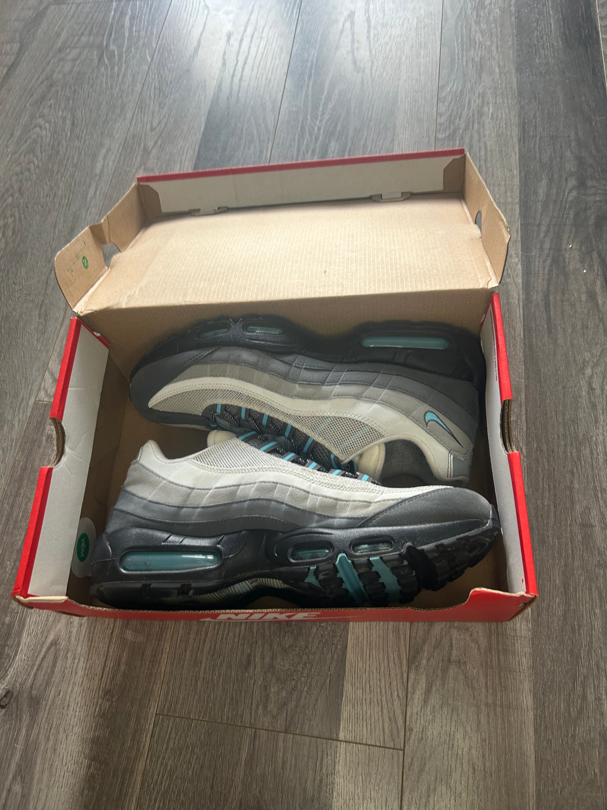 Nike Airmax 95 Baltic blue uk 11 used