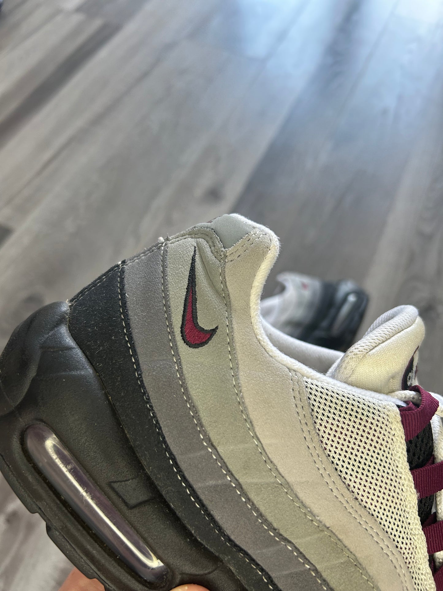 Nike Airmax 95 beetroot uk 9 used